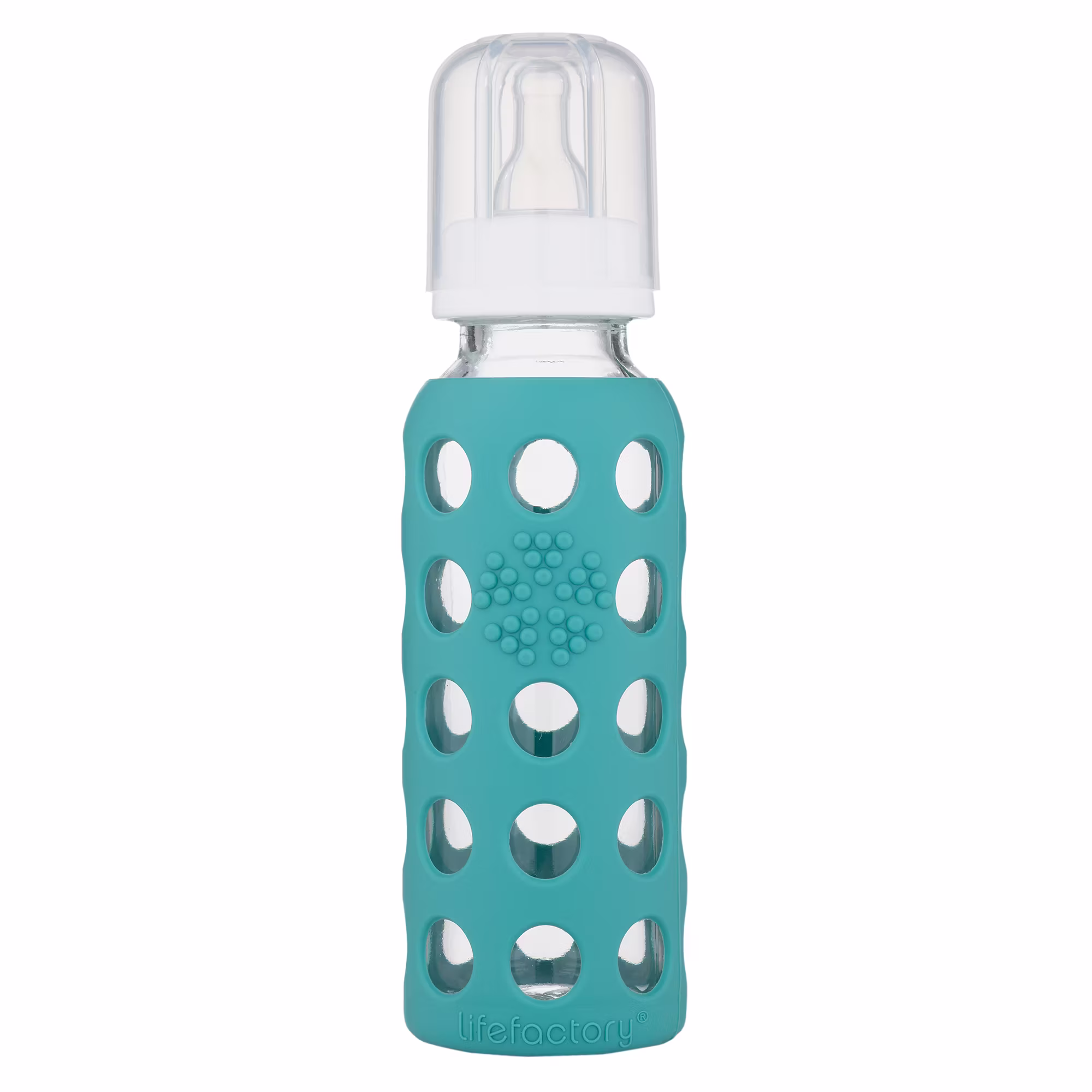 Baby Glasflasche 250ml inkl. Sauger Gr.2 - Jamouz