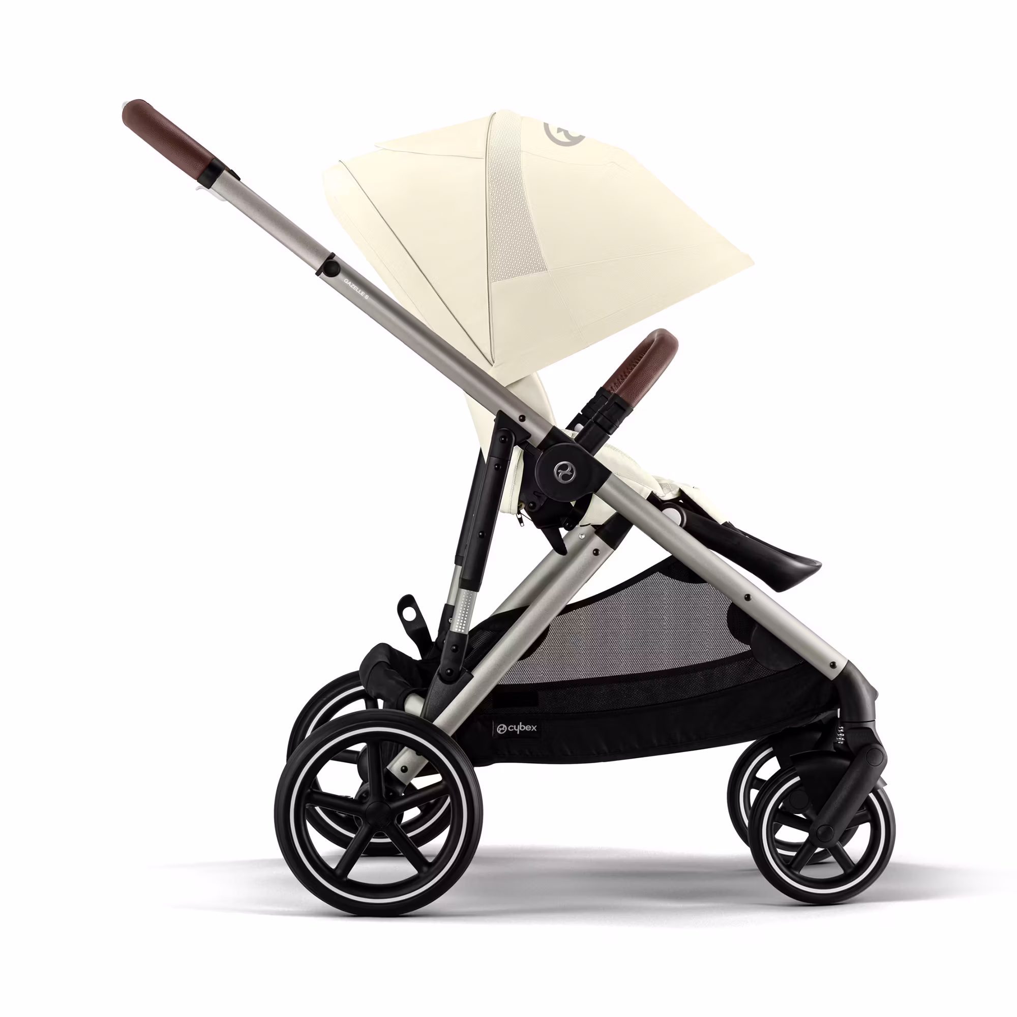 Gazelle S Lava Grey (Silver Frame) - Jamouz
