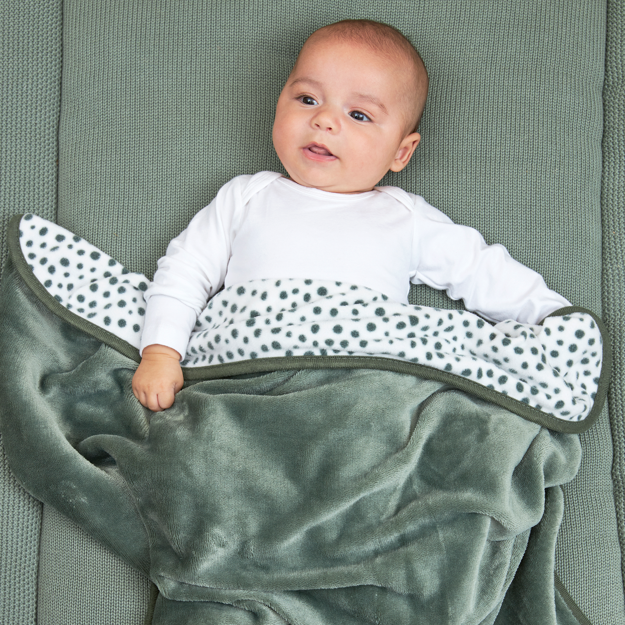 Babydecke Fleece Cheetah Honey Gold - Jamouz