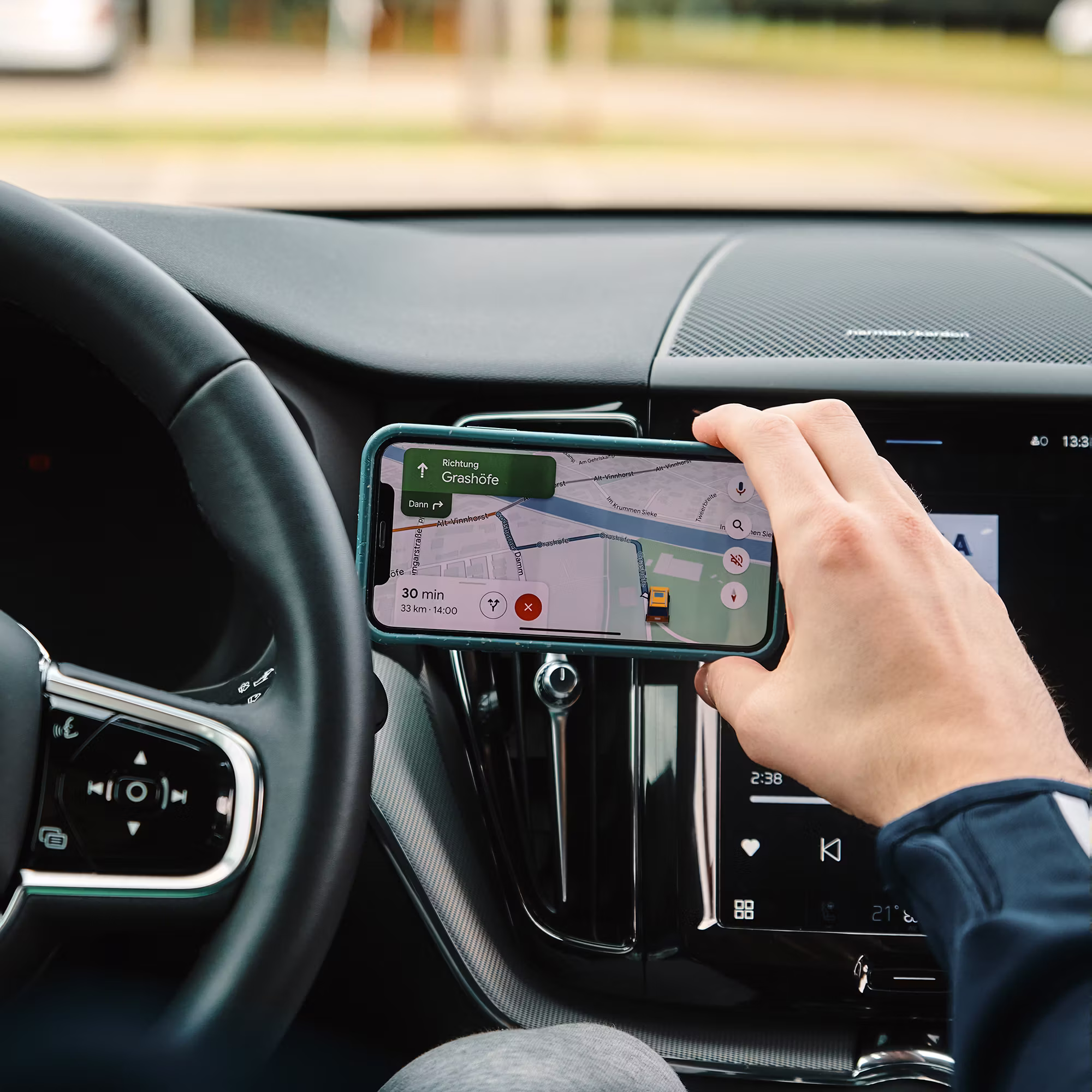 Handyhalterung Vacuum Car Vent Base - Jamouz