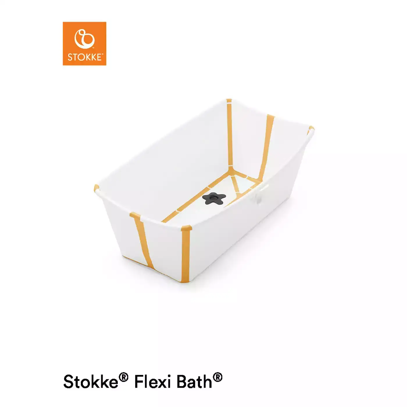 Flexi Bath® White Grey mit hitzeempfindlichem Stöpsel - Jamouz