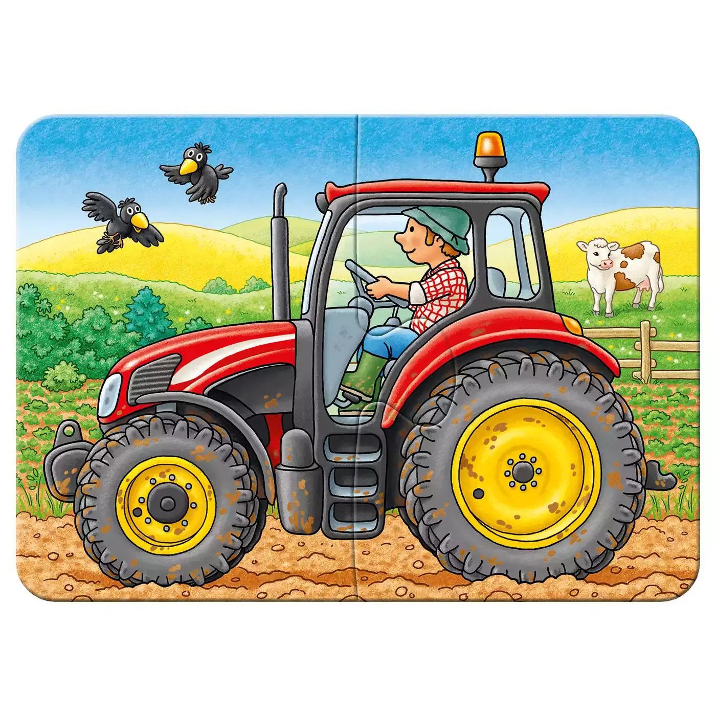 Kinderpuzzle Bei der Arbeit - Jamouz