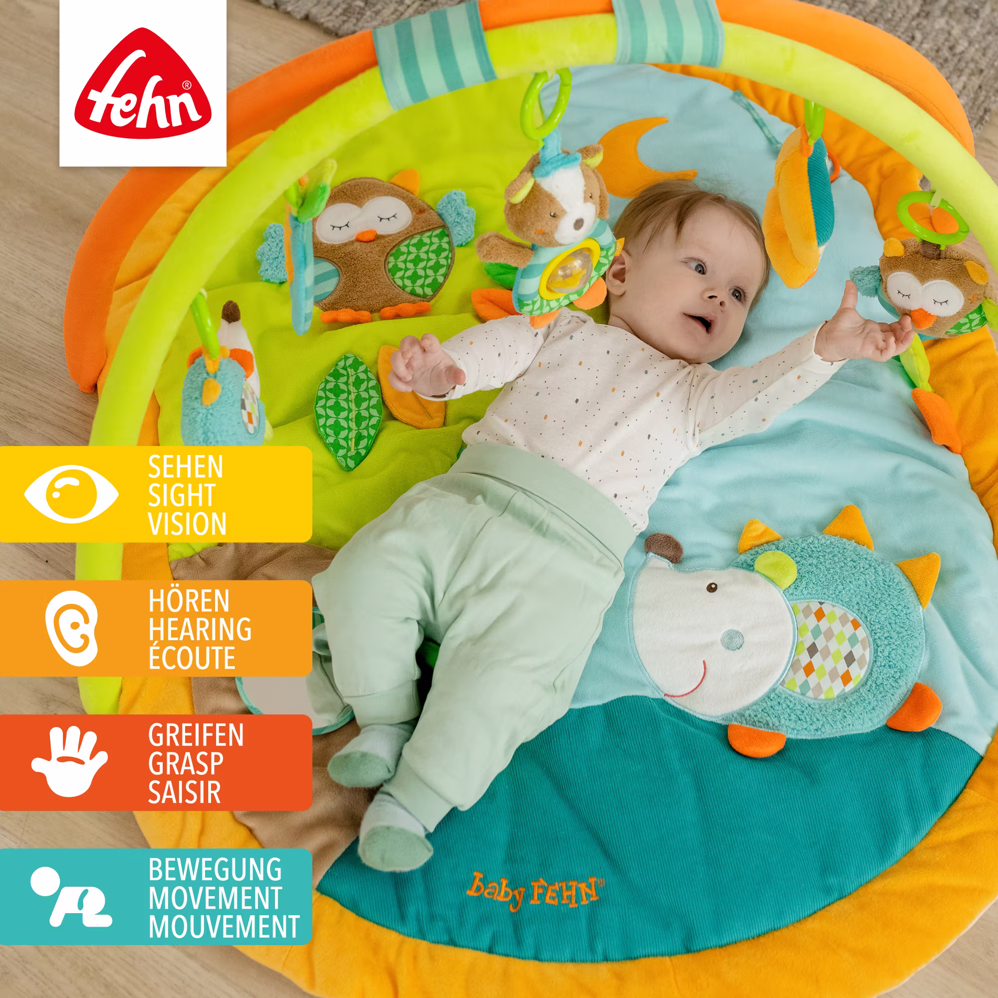 3D Activity Decke Sleeping Forest - Jamouz