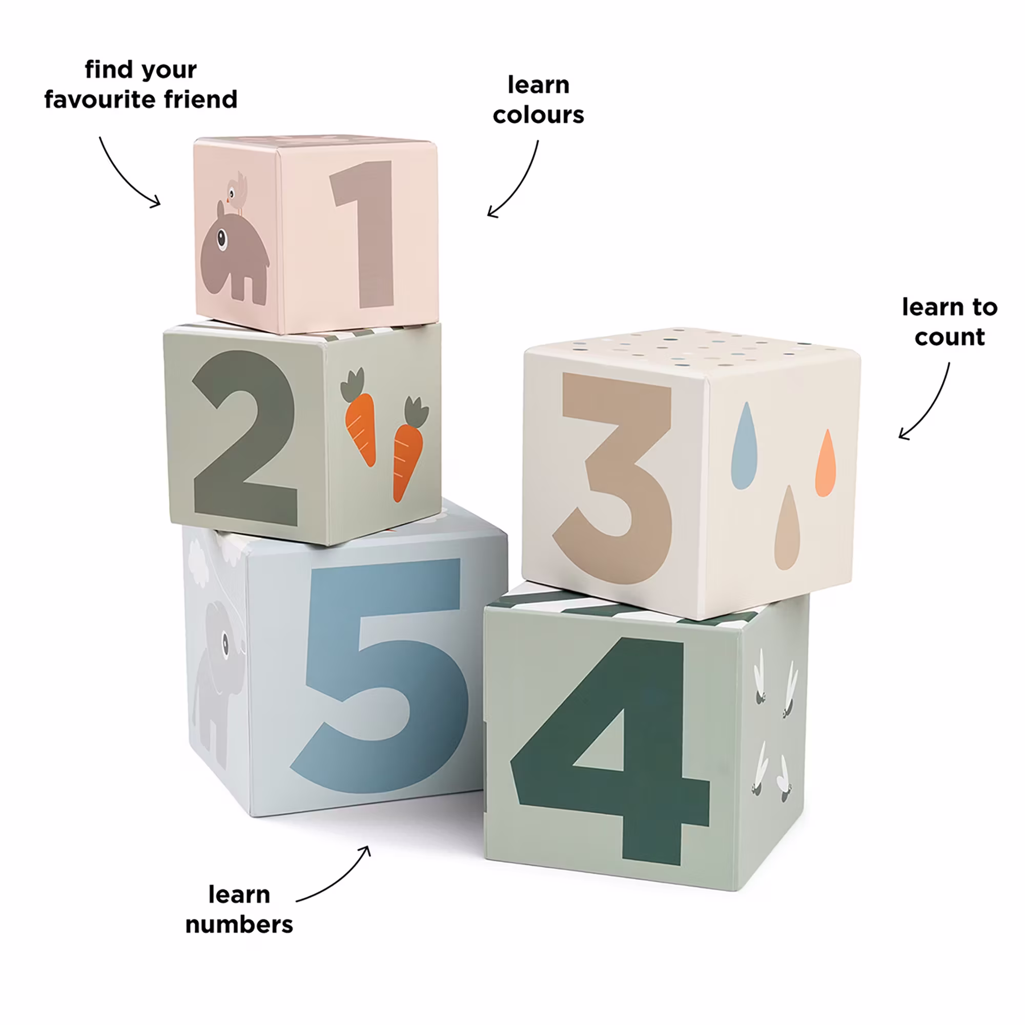 Stapelwürfel Deer Friends - Jamouz