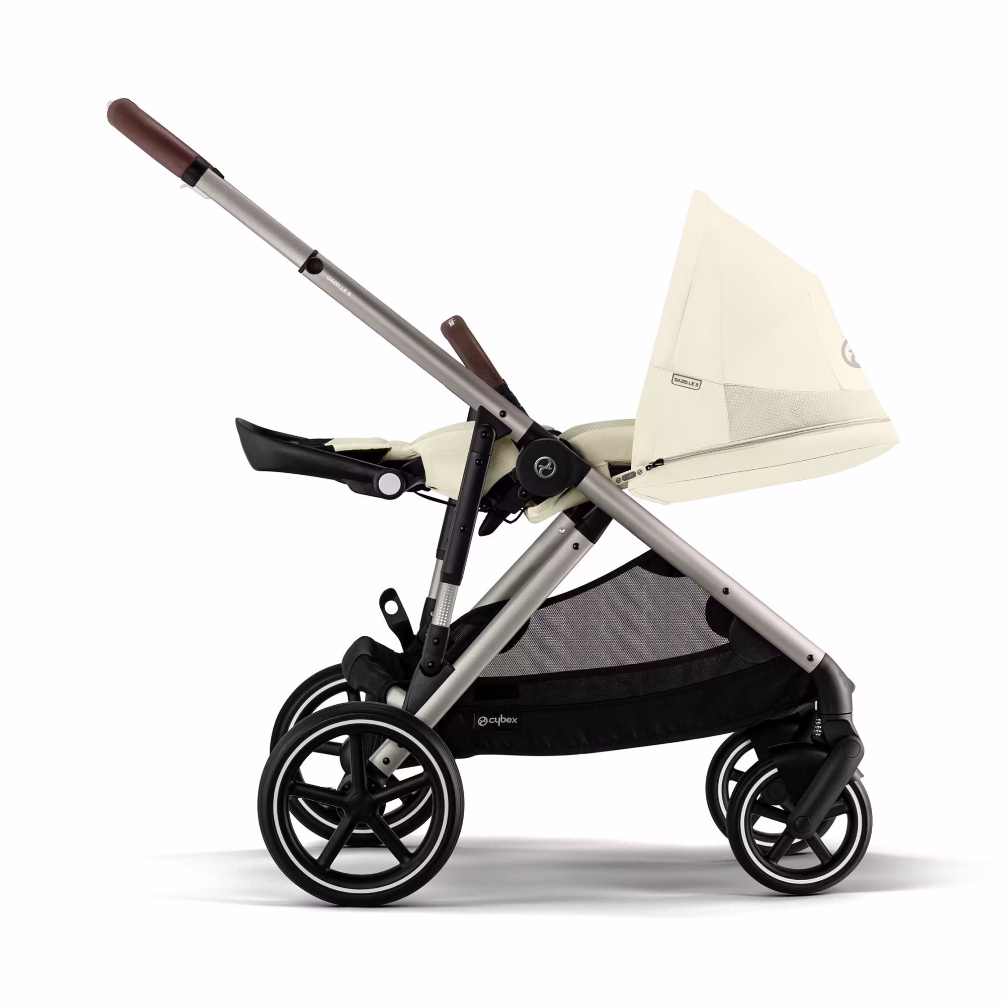 Gazelle S Lava Grey (Silver Frame) - Jamouz