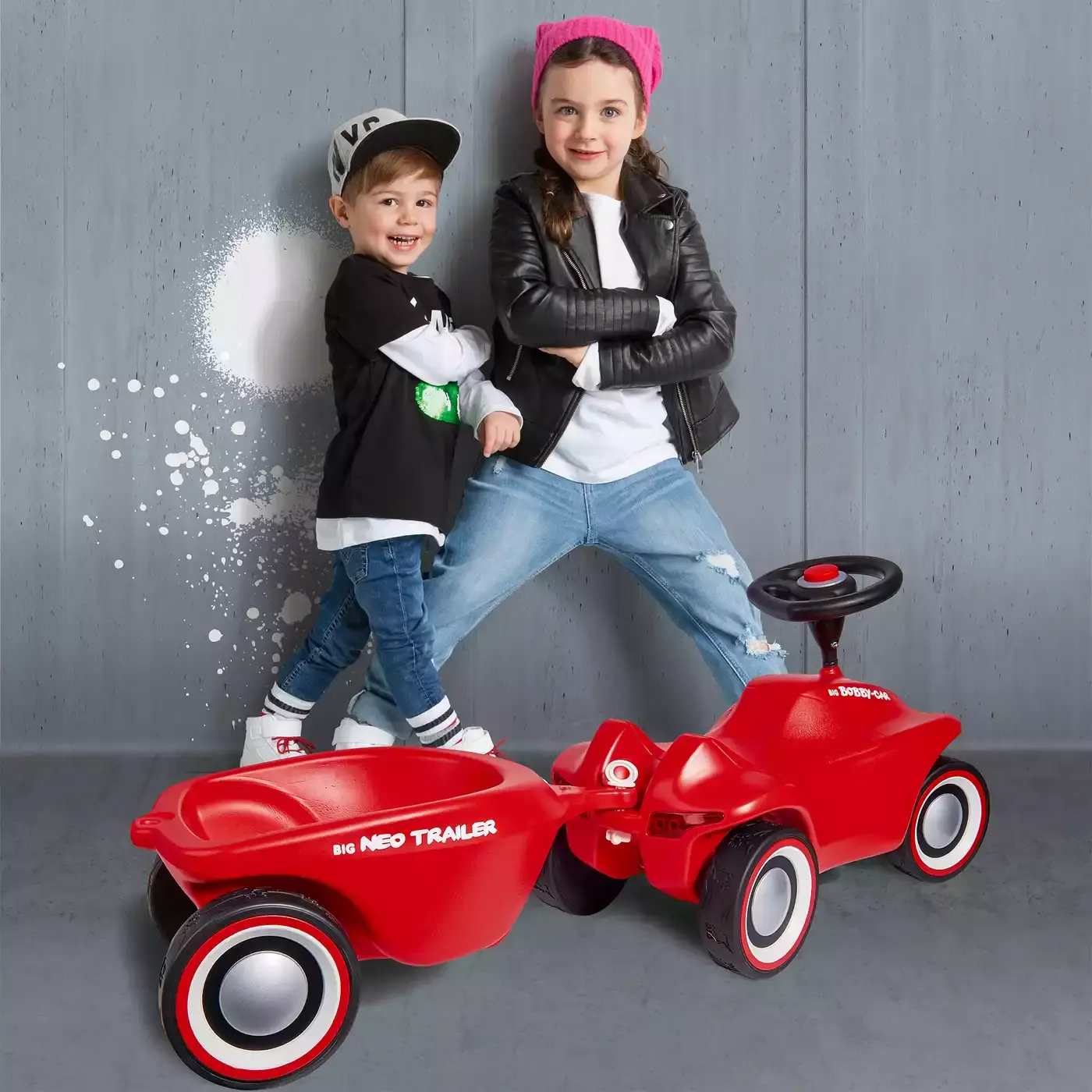 Bobby Car Neo Anhänger Rot - Jamouz