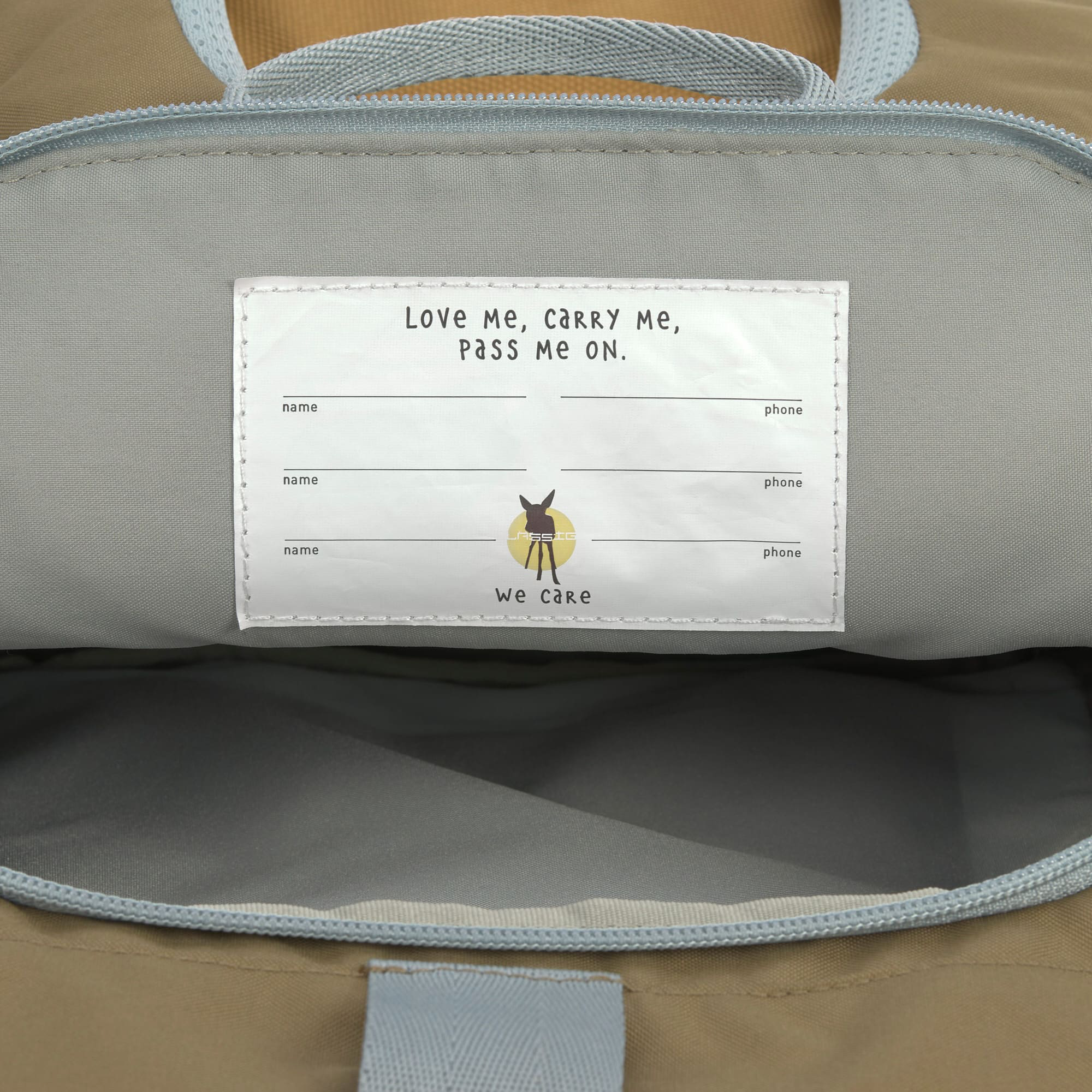 Kindergartenrucksack Rolltop - Nature - Jamouz