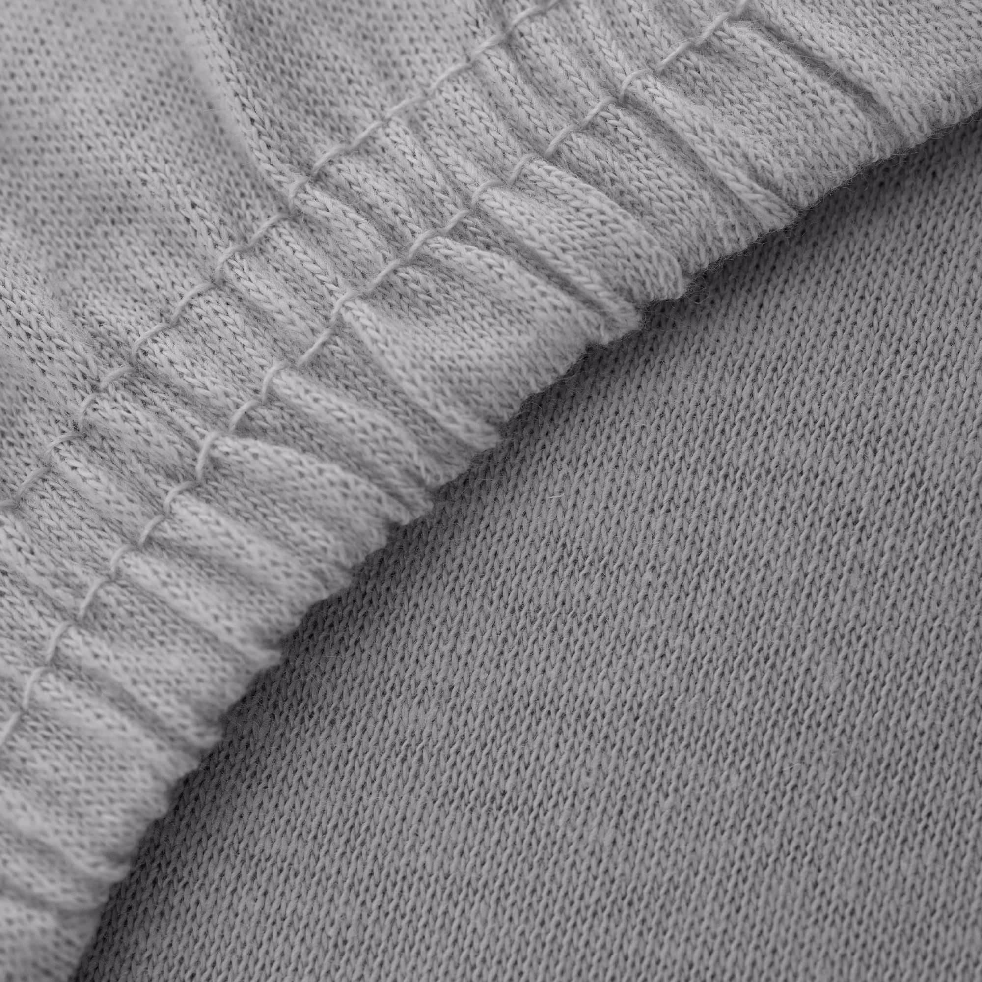 Jersey Spannbetttuch 40x90cm Jersey Grau - Jamouz
