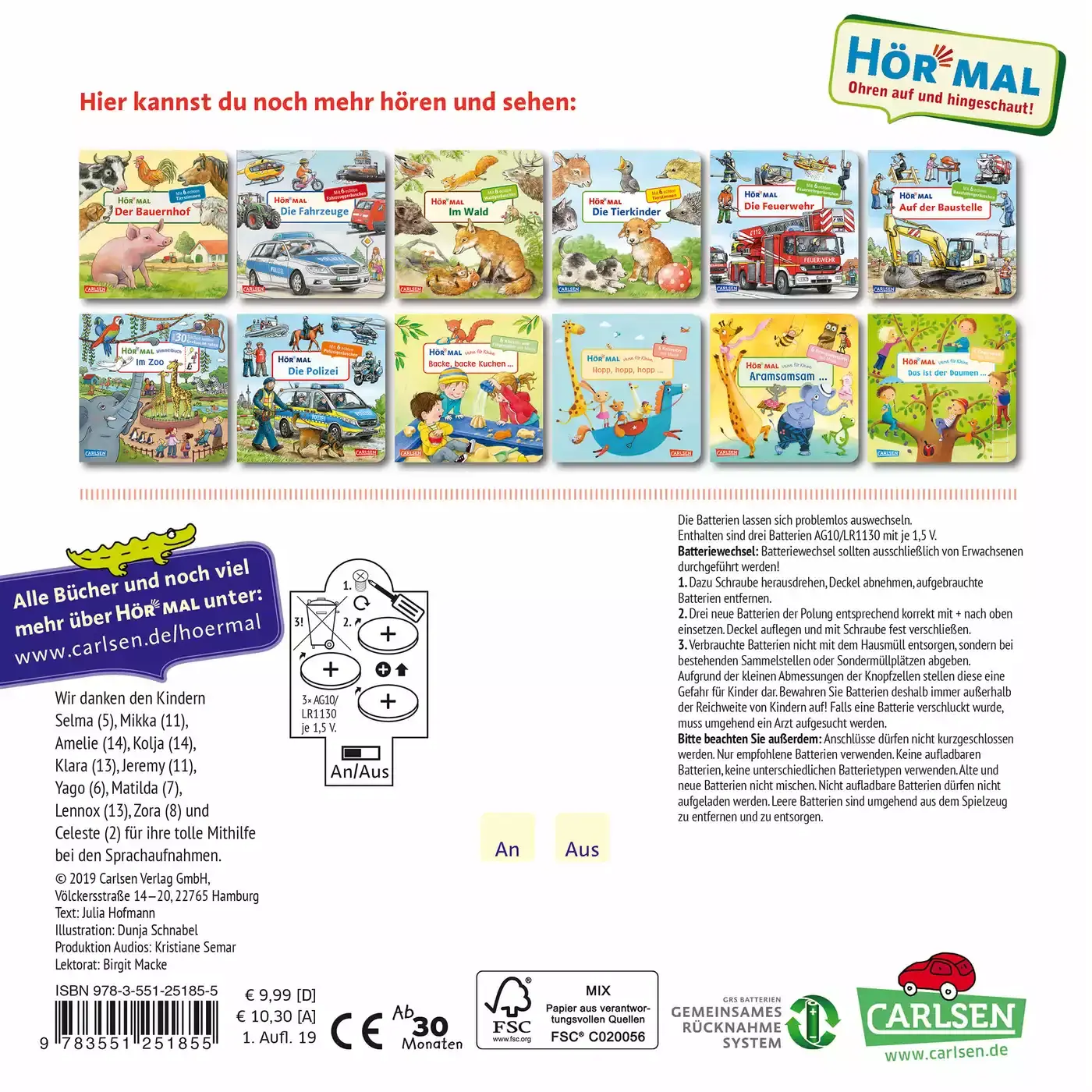 Hör mal: Wimmelbuch Im Kindergarten - Jamouz