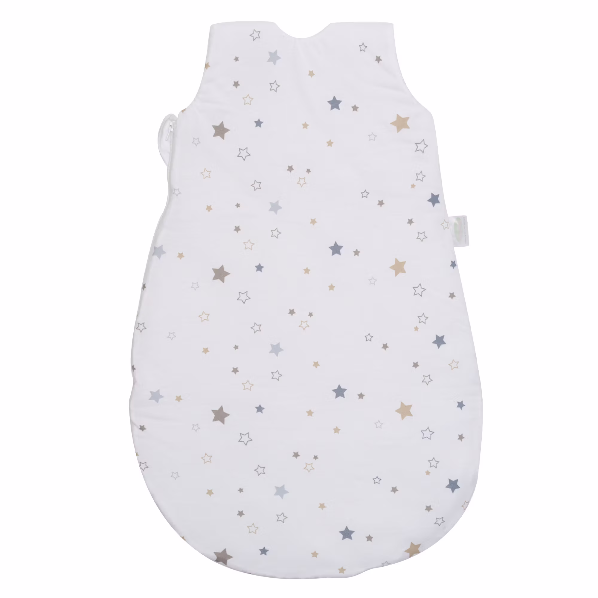 Erstlingsschlafsack Sterne Silver & Coffee 60cm - Jamouz
