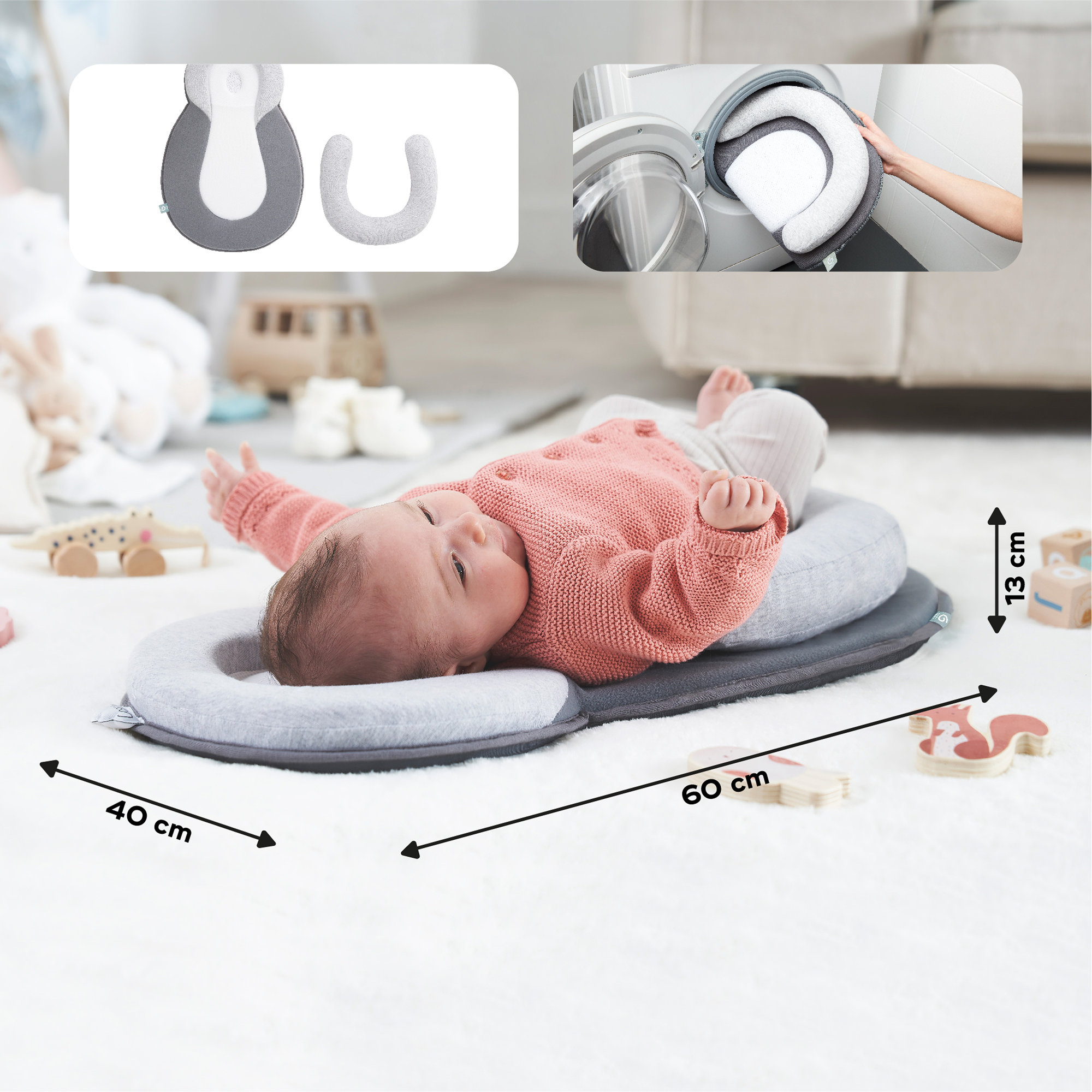 Babystütze Cosydream Smokey - Jamouz