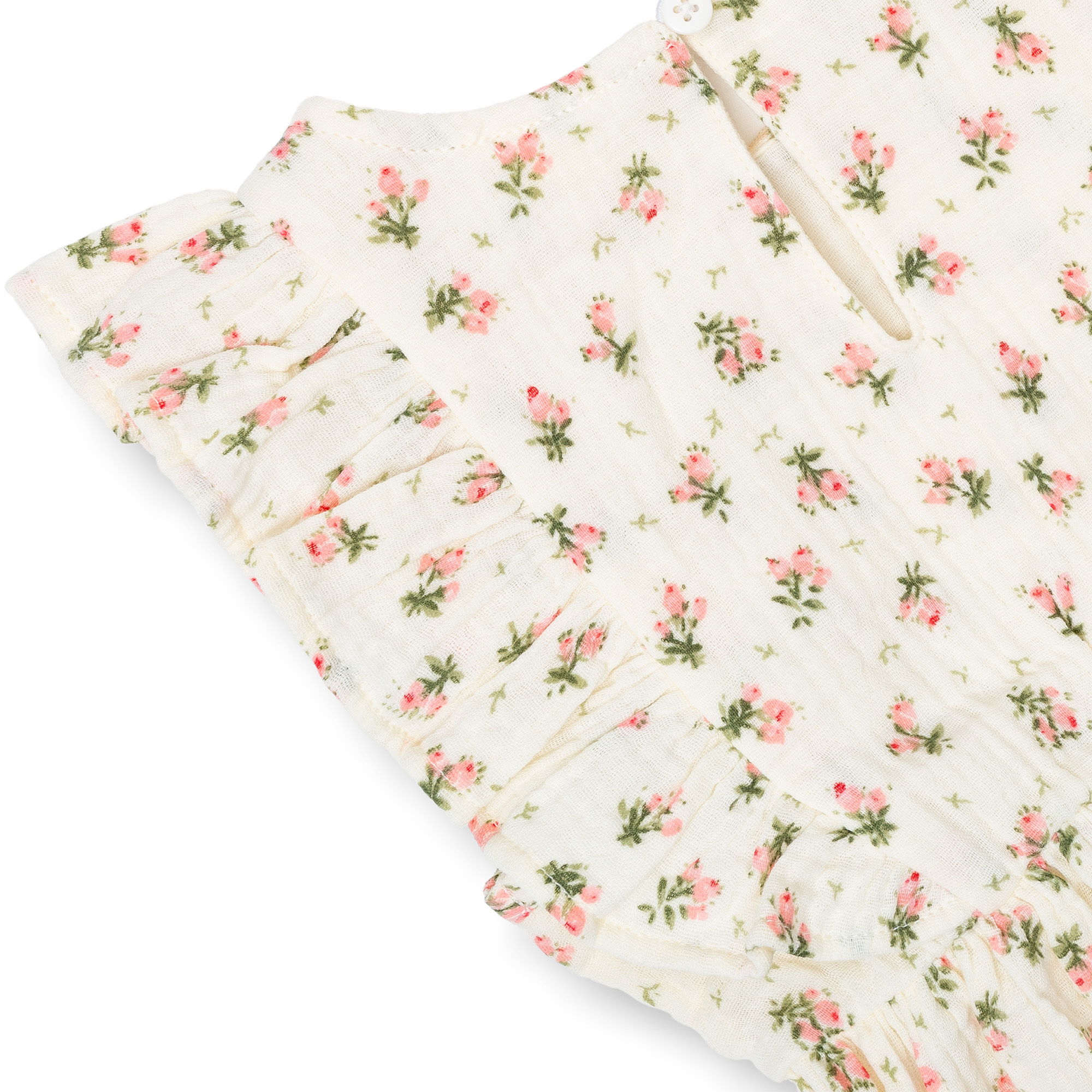 Muslin-Kleid Blumen - Jamouz
