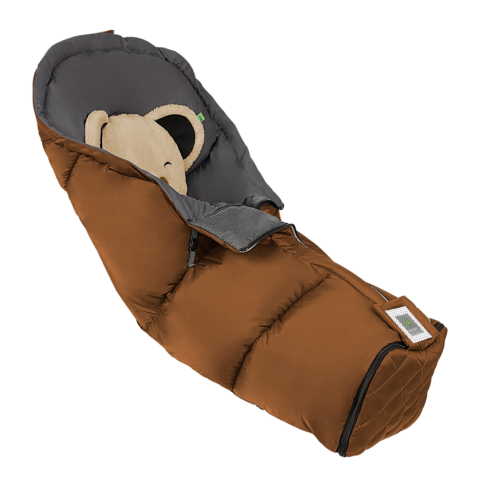 Fußsack Mucki L-cs Rocky Grey - Jamouz