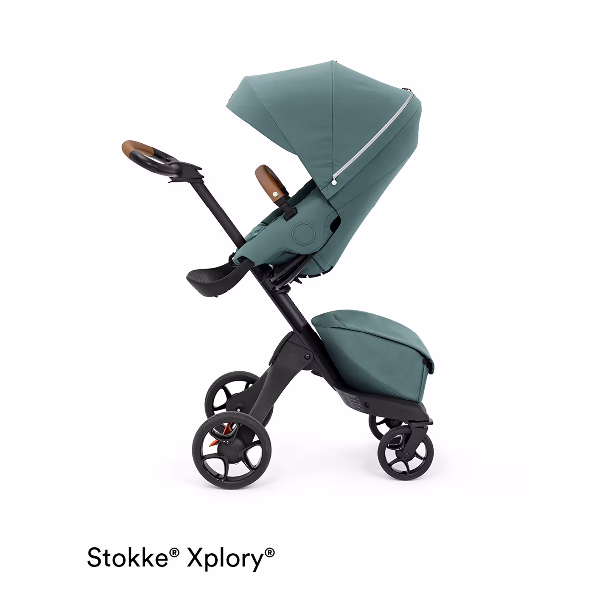 Set Xplory® X Cool Teal mit Babywanne - Jamouz