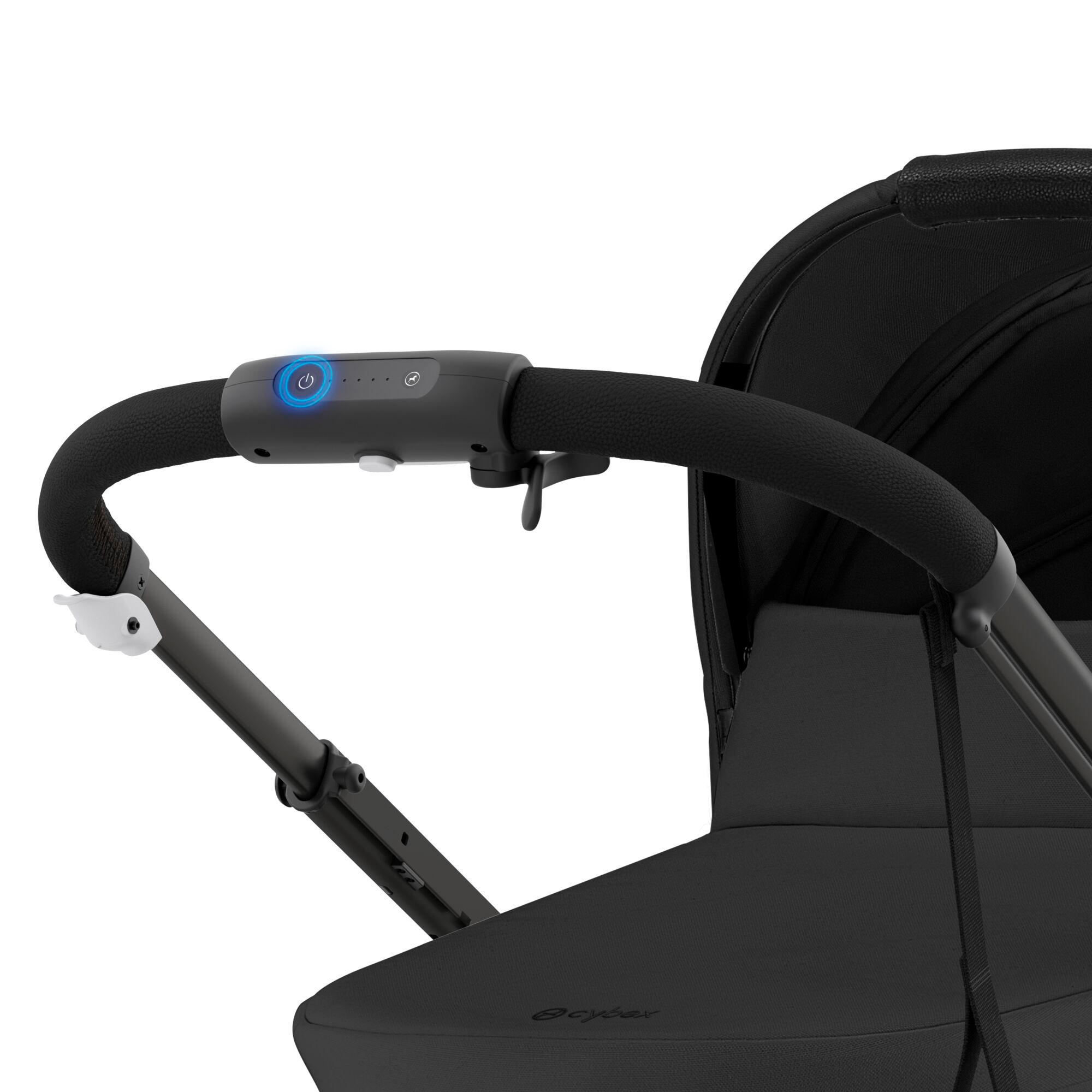 Set e-Gazelle S Moon Black mit Wanne - Jamouz