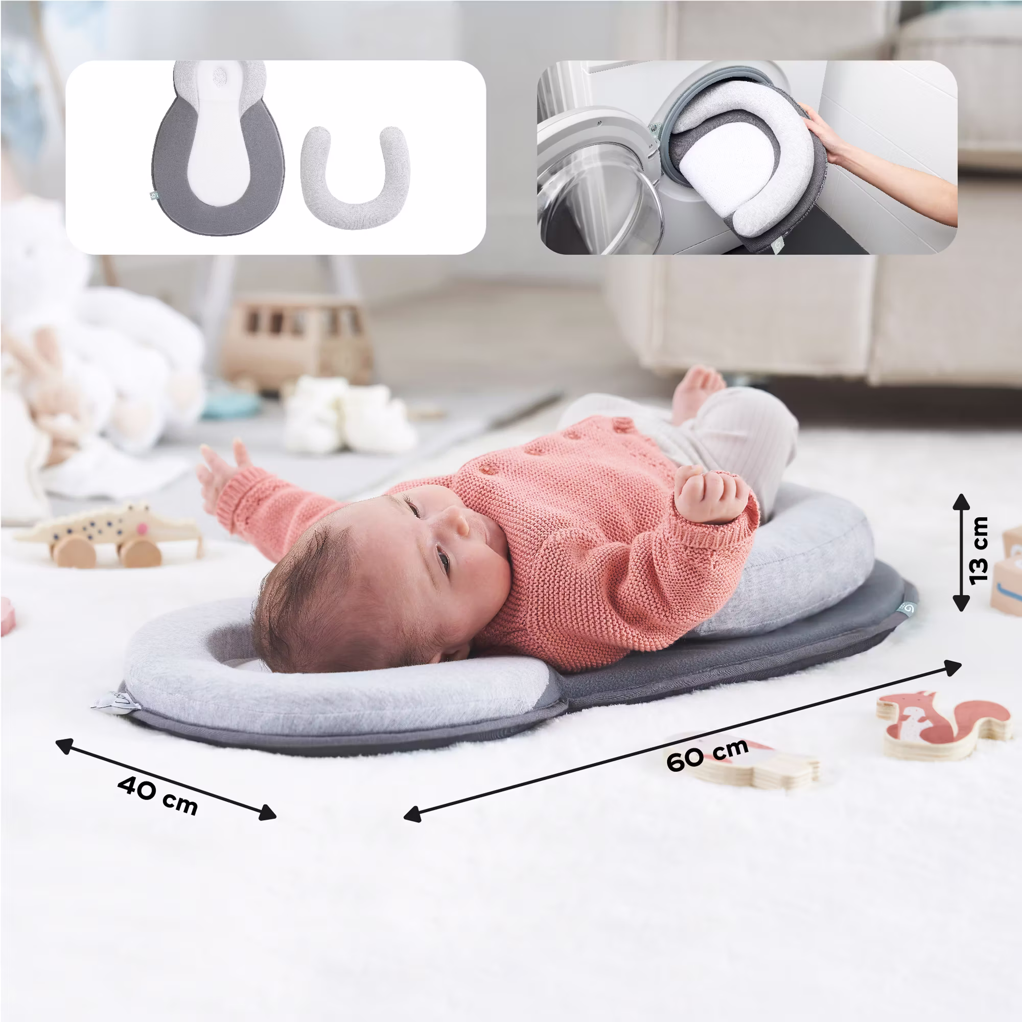Babystütze Cosydream Smokey - Jamouz