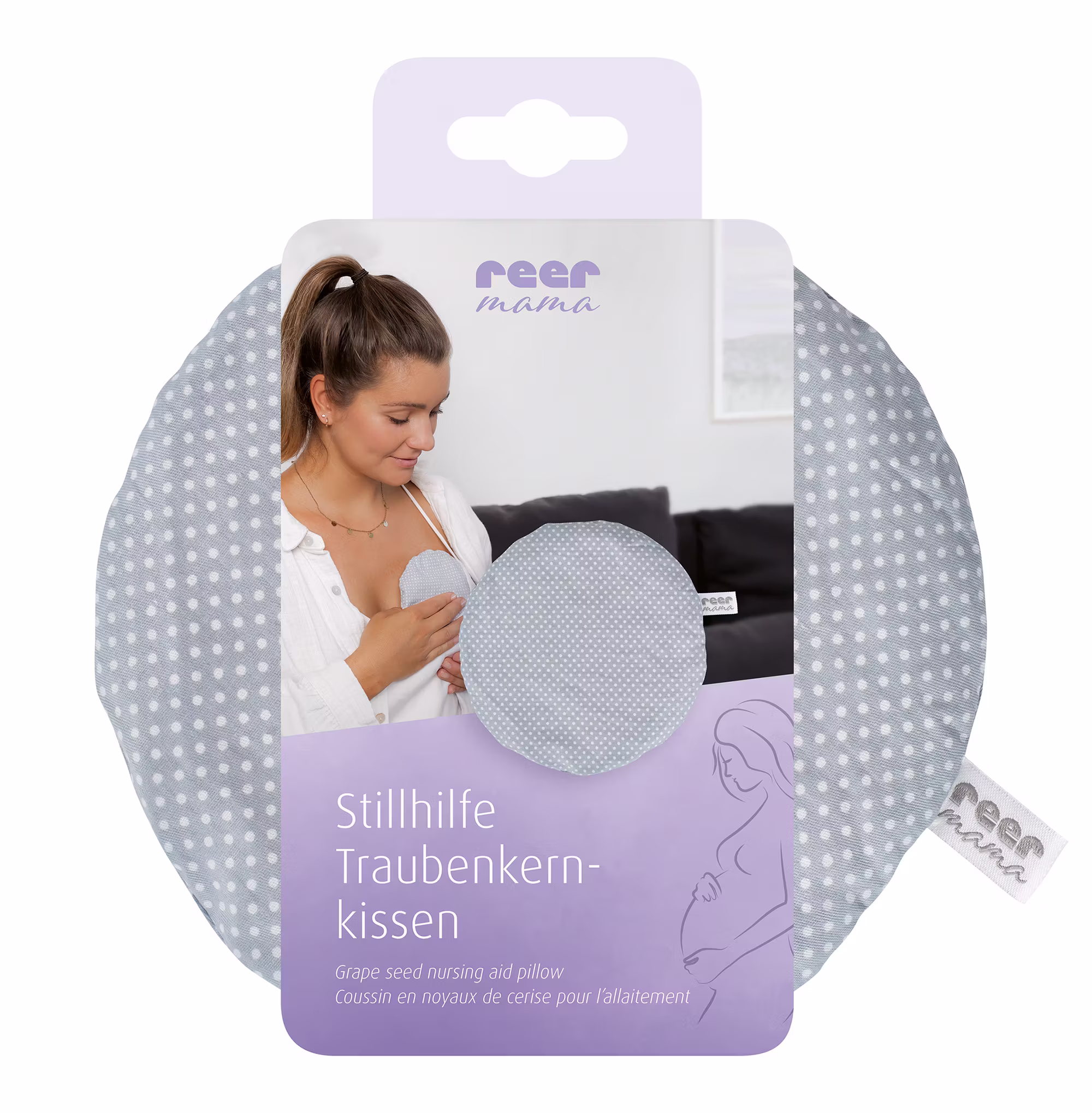 Stillhilfe-Traubenkernkissen - Jamouz
