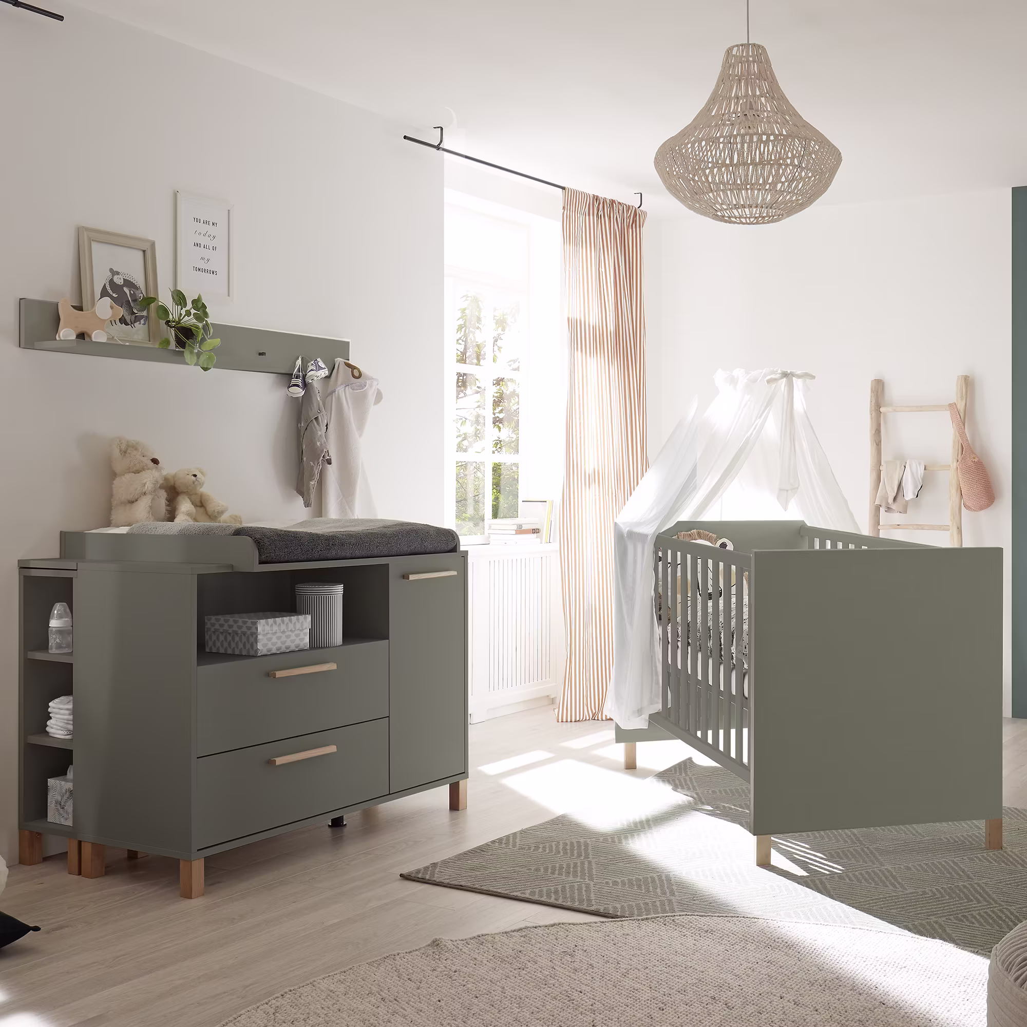 2-teiliges Spar-Set Babyzimmer Oli - Jamouz