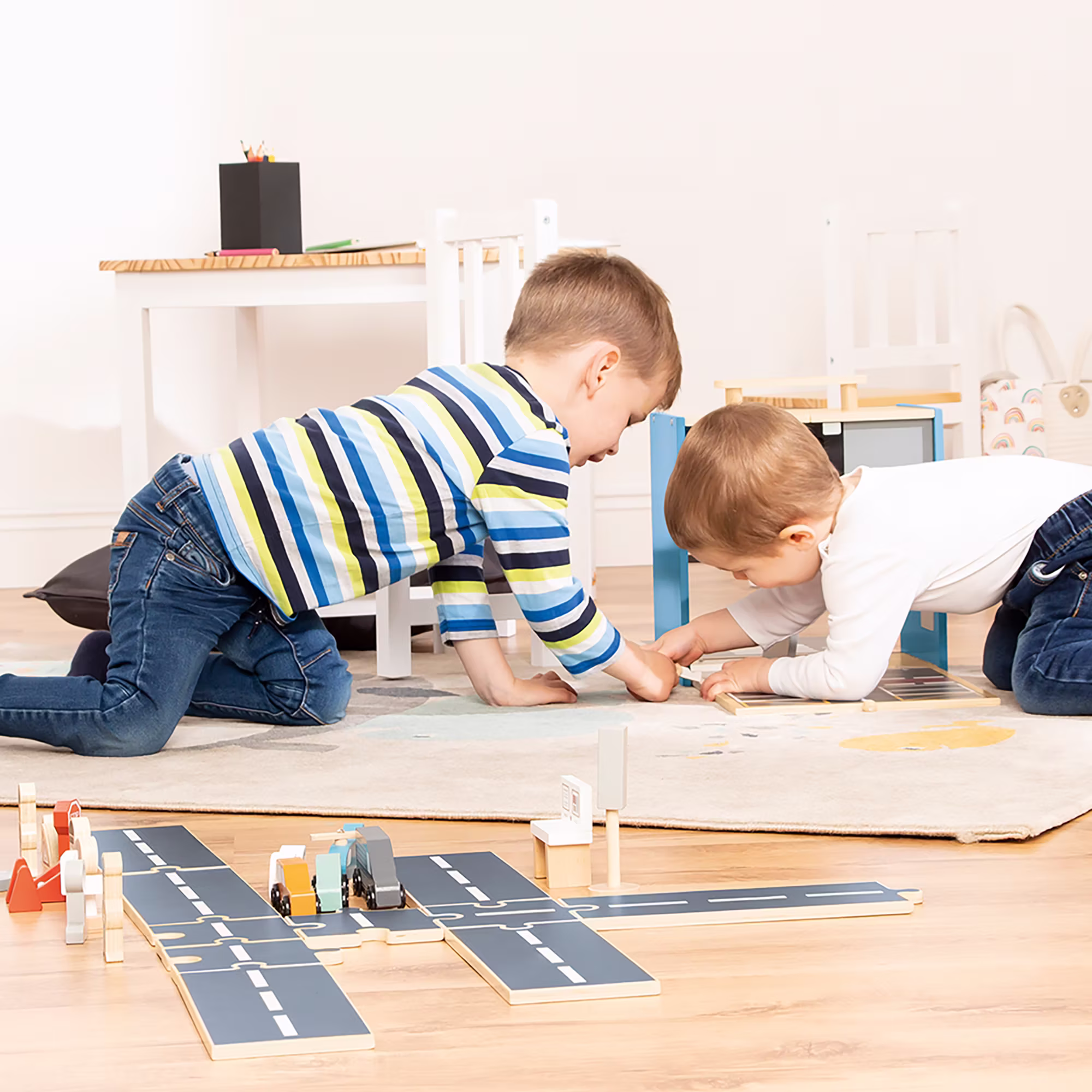 Spielwelt Polizeiwache Gordon mit Zubehör - Jamouz