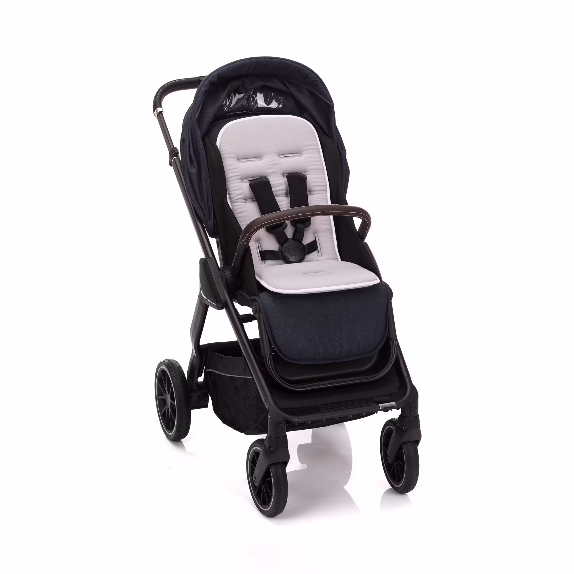 Wendeauflage Musselin Stone Grey - Jamouz