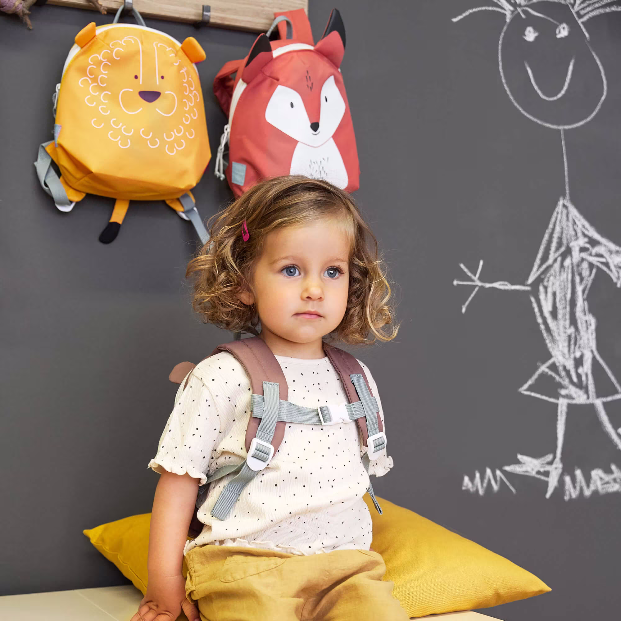 Tiny Backpack About Friends Fox Red - Jamouz