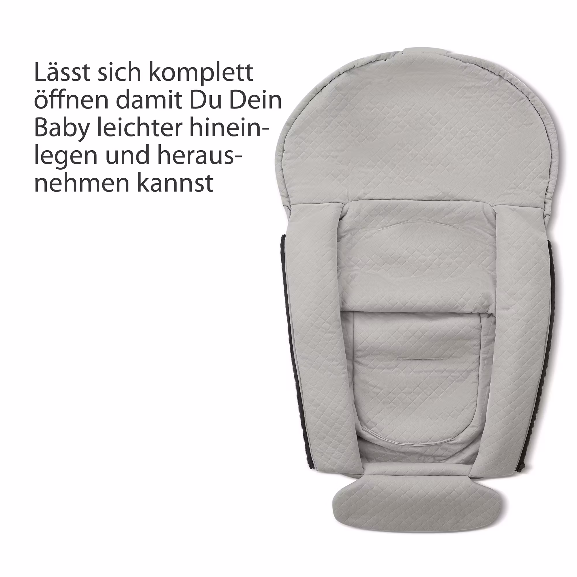 Neugeborenen Fußsack Diamond Edition Powder - Jamouz