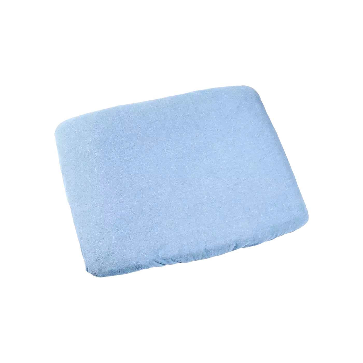 Frottee-Wickelauflagenbezug Hellblau - Jamouz
