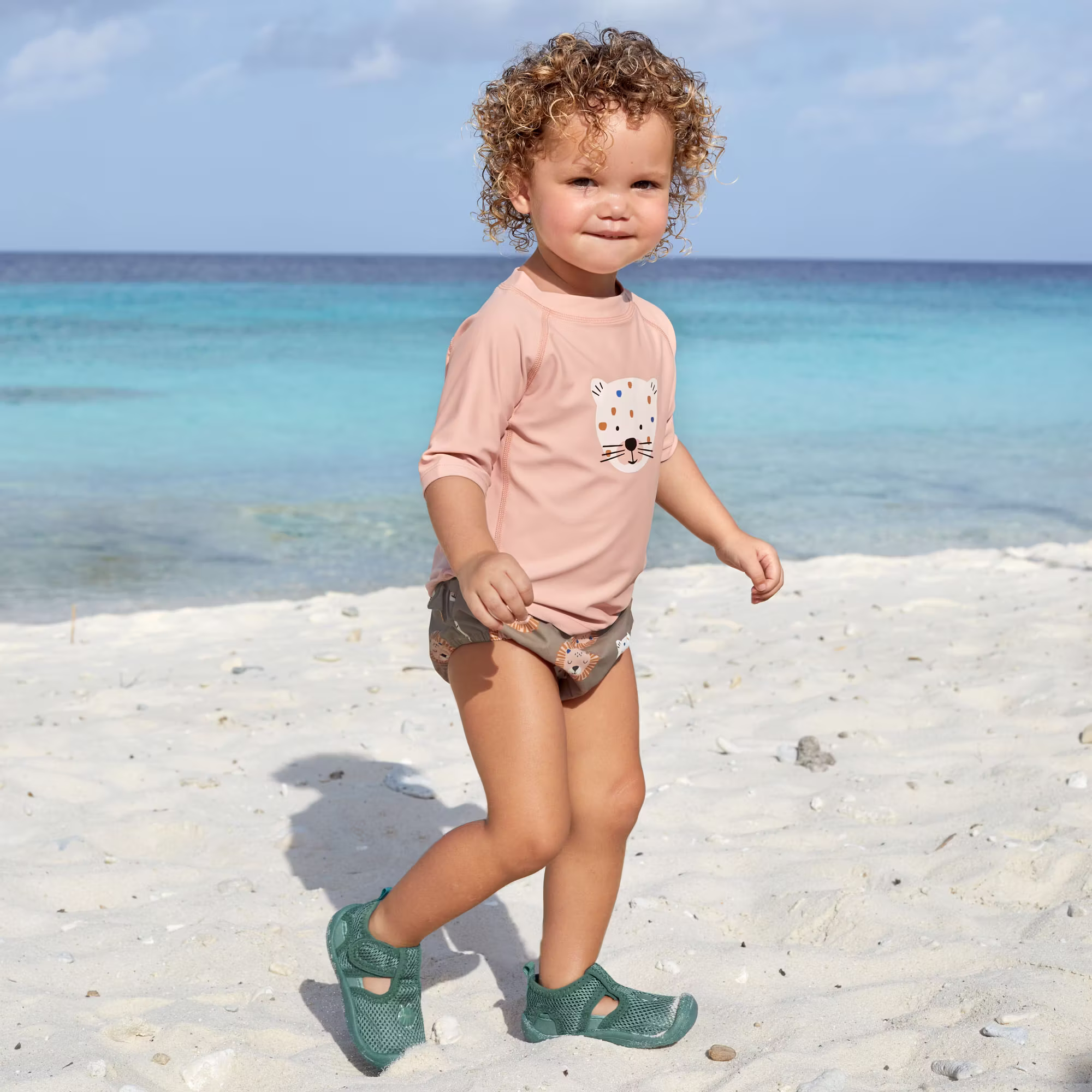 UV-Kurzarmshirt Leopard - Jamouz