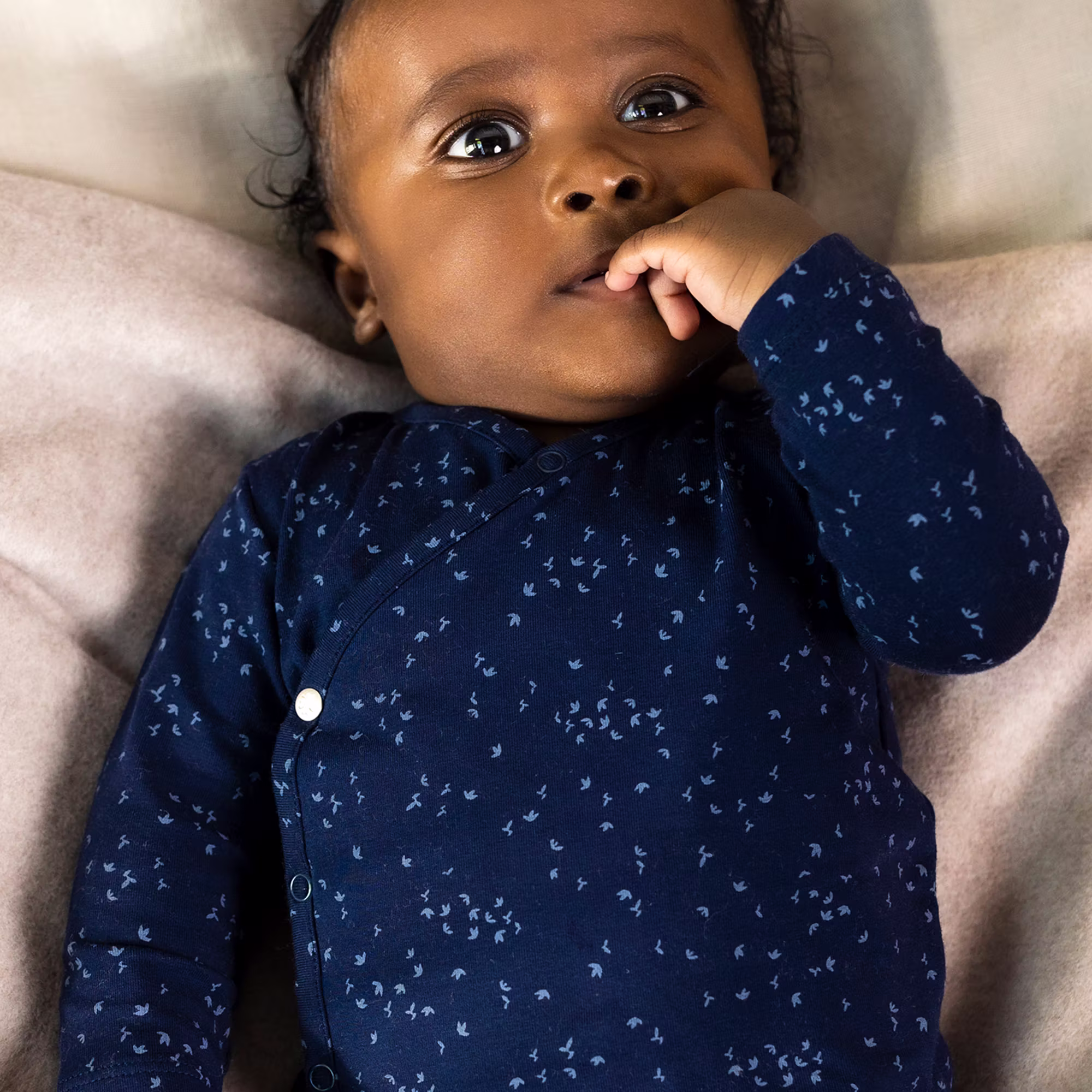 Wickelshirt Black Iris - Jamouz