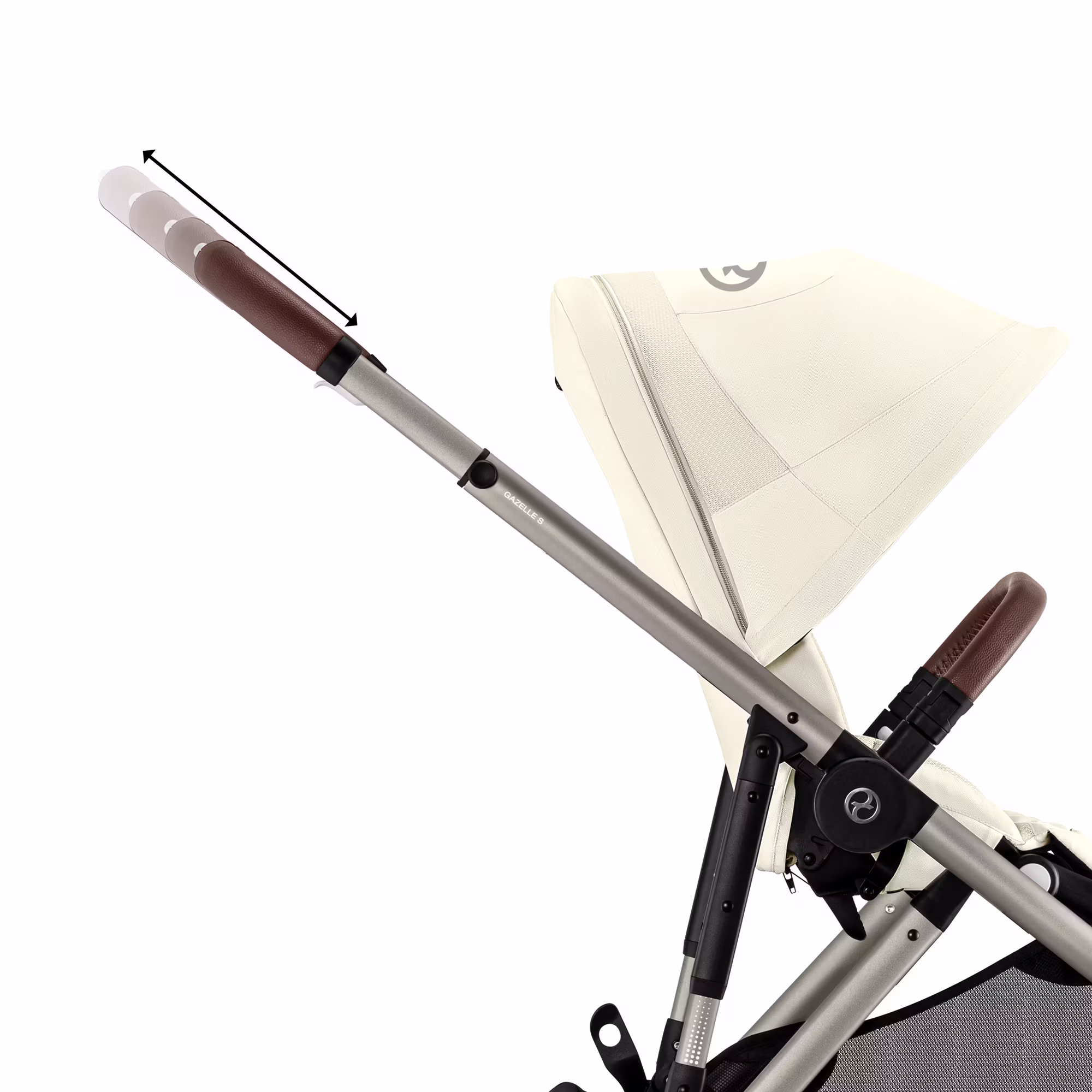 Gazelle S Lava Grey (Silver Frame) - Jamouz