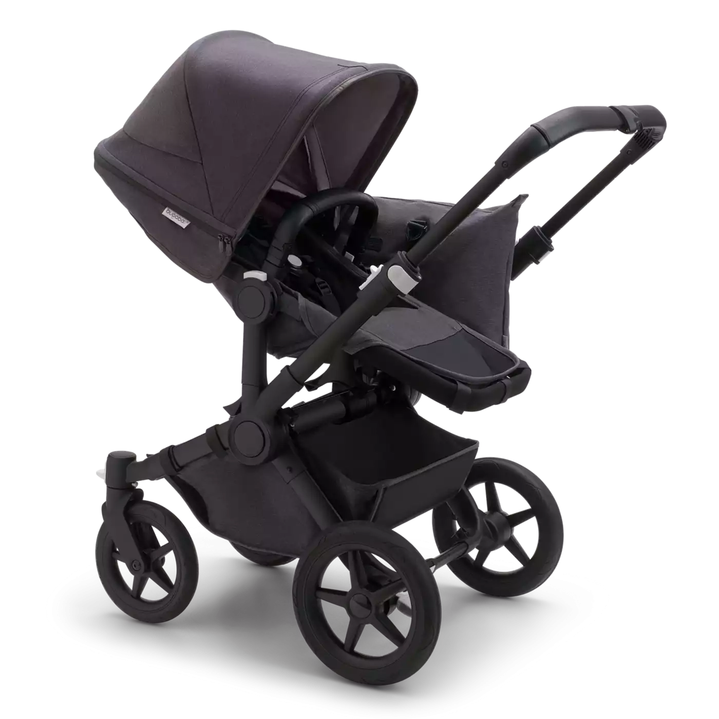 Donkey 5 Mono-Kinderwagen, erweiterbar, Forest Green - Jamouz