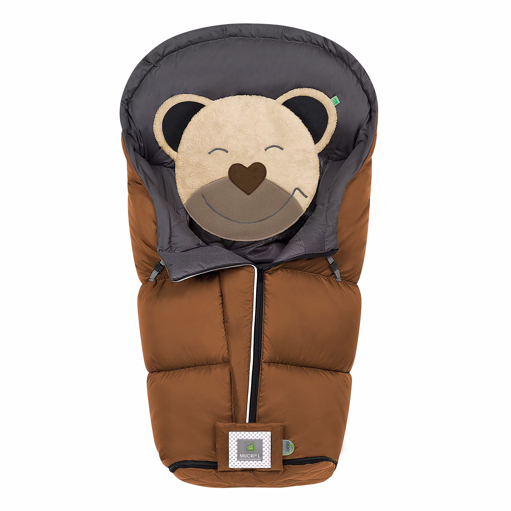 Fußsack Mucki L-cs Rocky Grey - Jamouz