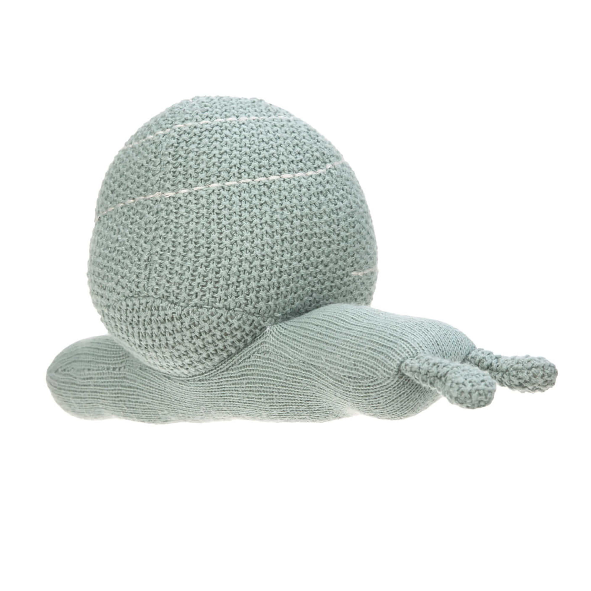 Kuscheltier Schnecke mit Rassel - Jamouz