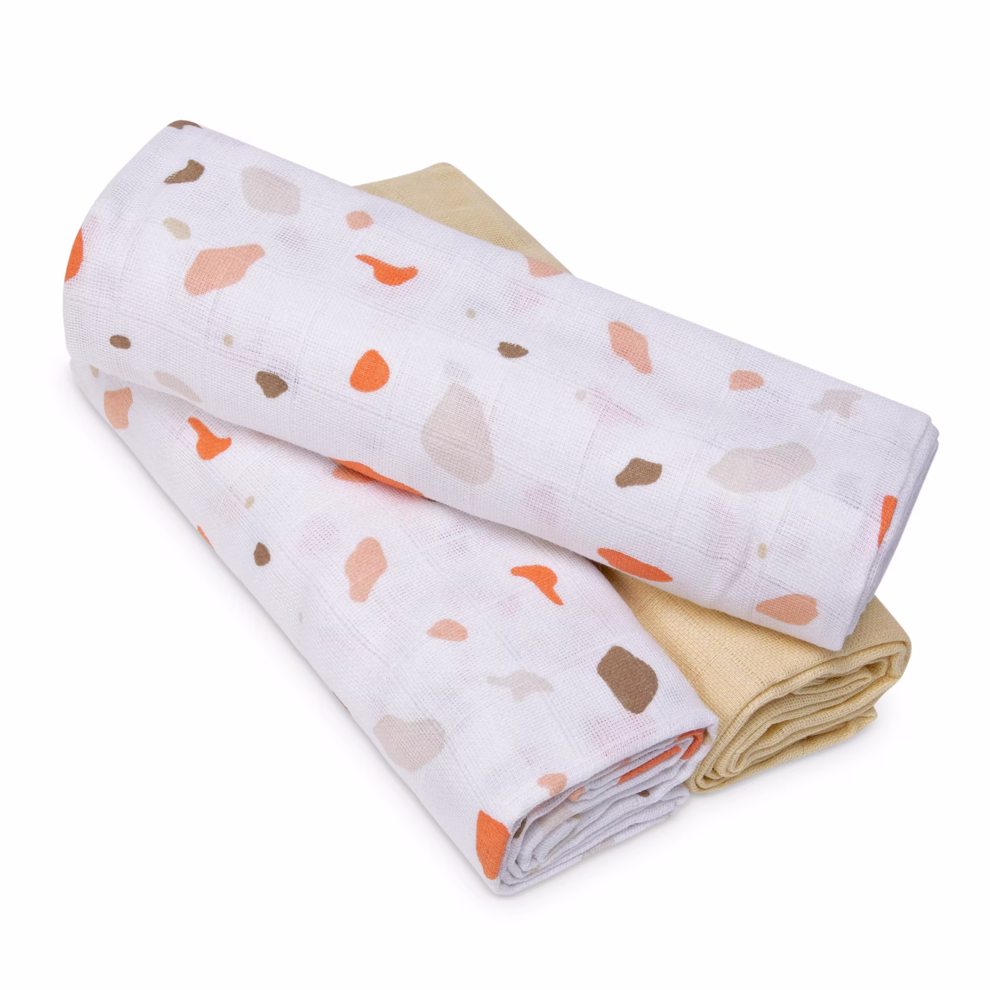 3er Set Mullwindeln Sonne 80 x 80 cm - Jamouz