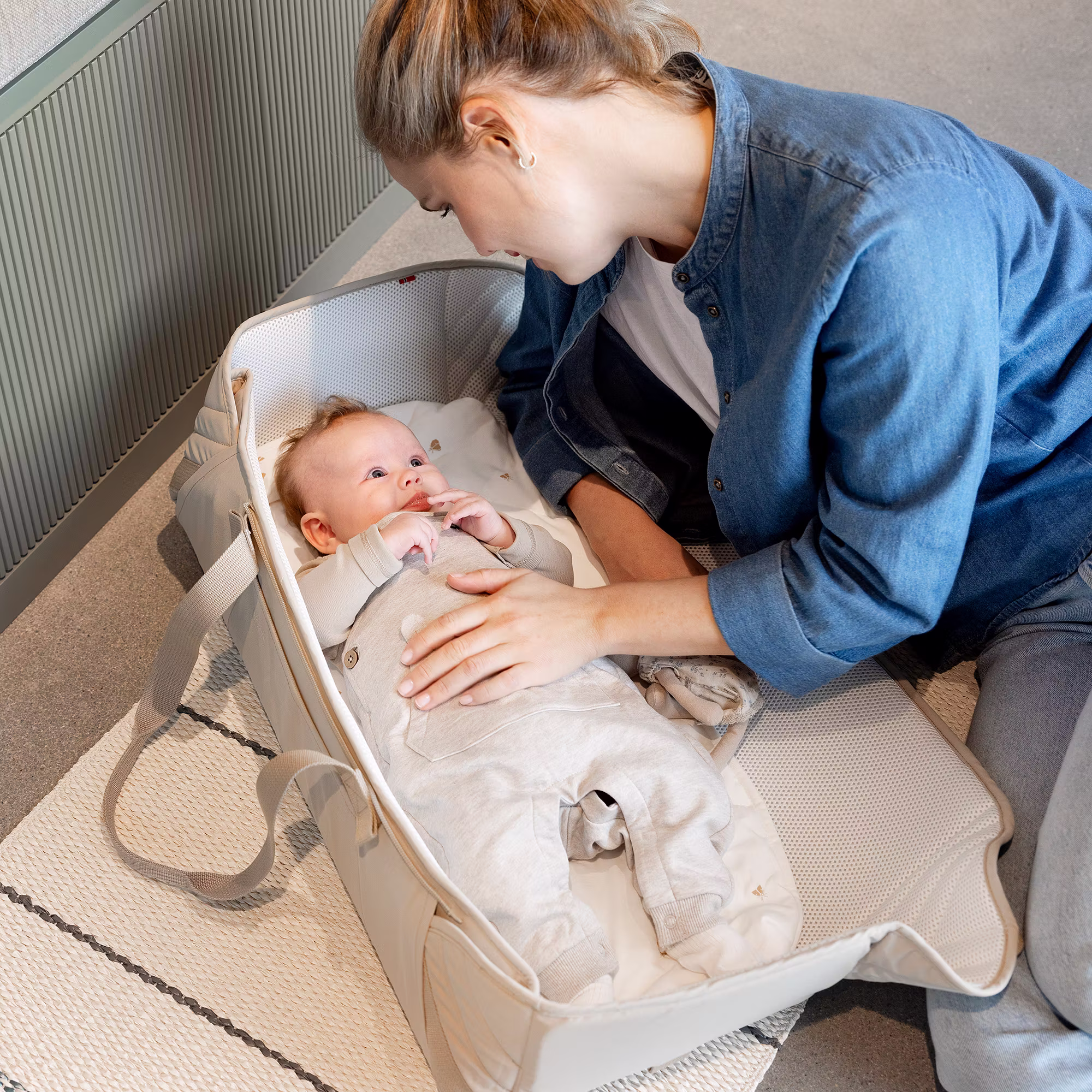 Carry Me Grey Cream - Jamouz