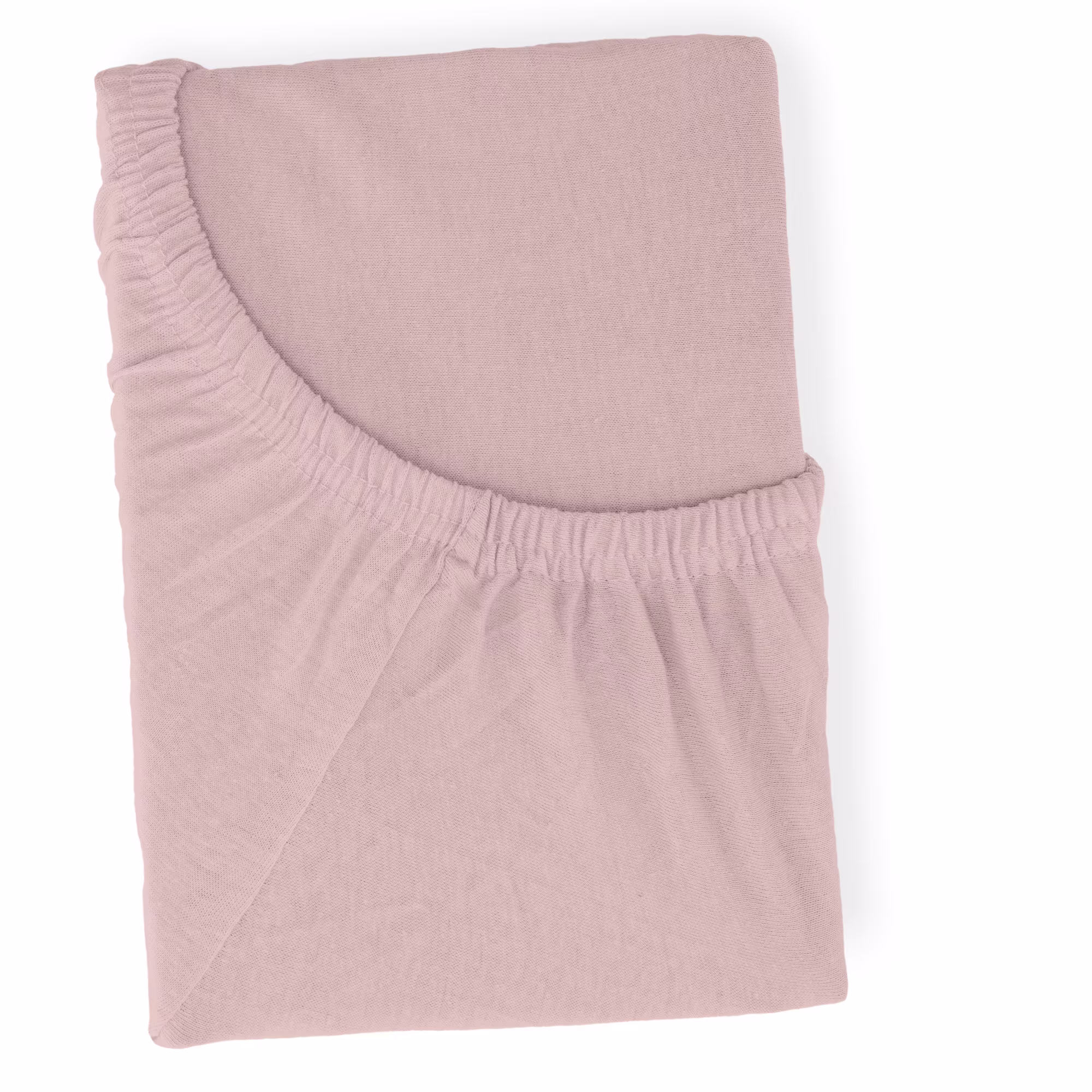 Jersey Spannbetttuch bis 70 x 140 cm Jersey Rose - Jamouz