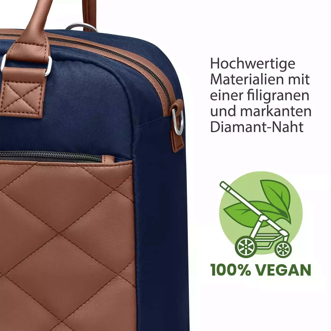 Wickeltasche Explore Diamond Asphalt - Jamouz