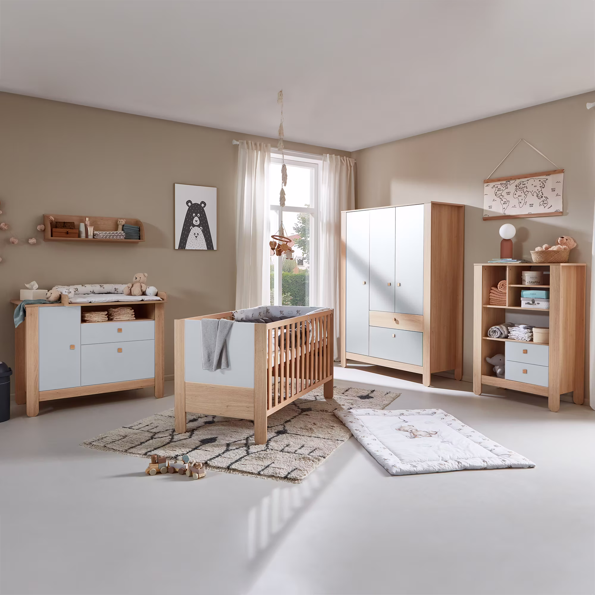 3-teiliges Babyzimmer Cozy Room - Jamouz