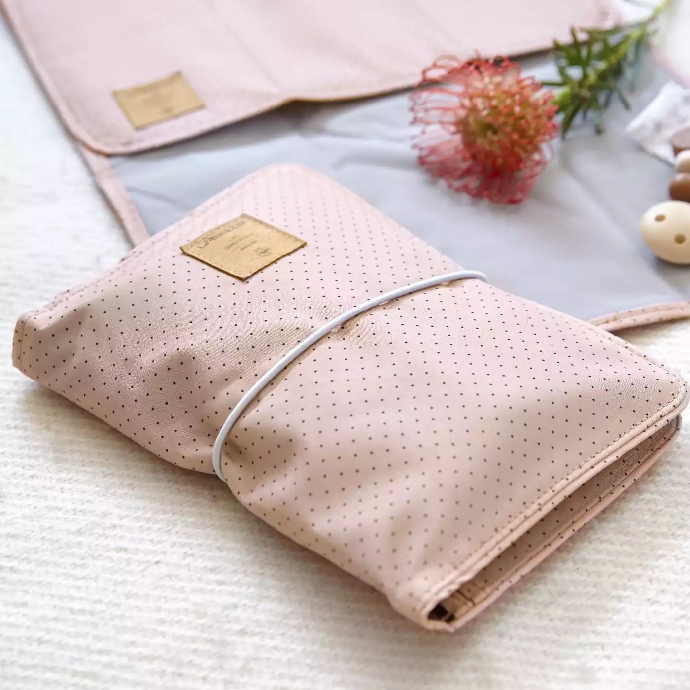 Windeltasche Soft Stripes Rose - Jamouz