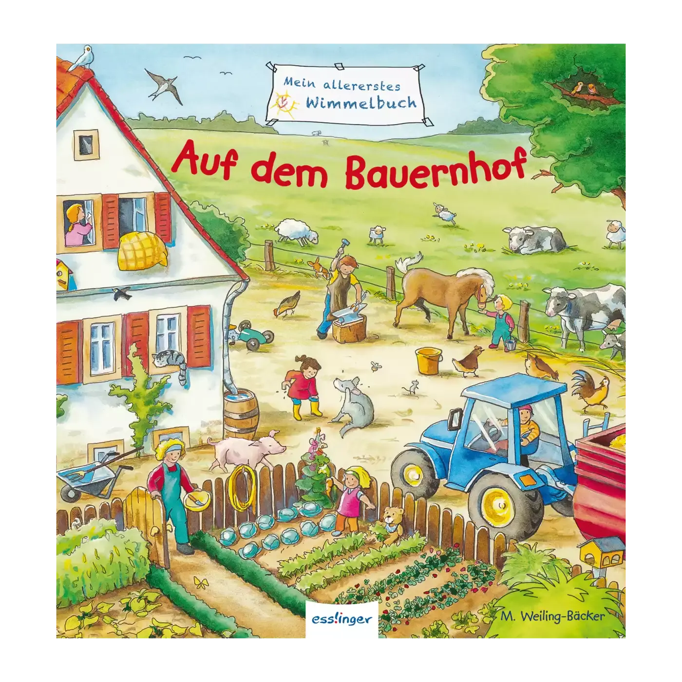 Mein allererstes Wimmelbuch Bauernhof - Jamouz
