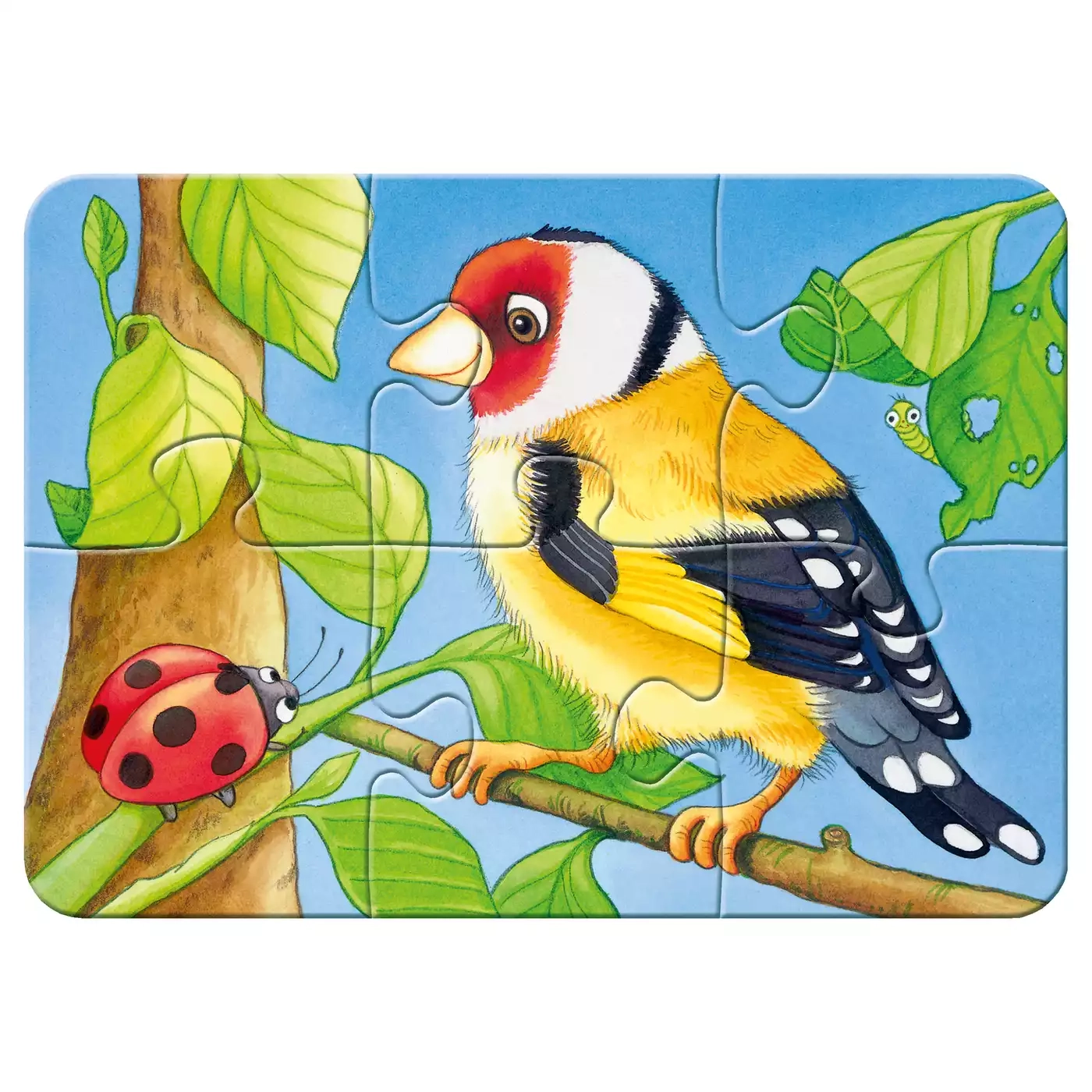 Kinderpuzzle Süße Gartenbewohner - Jamouz