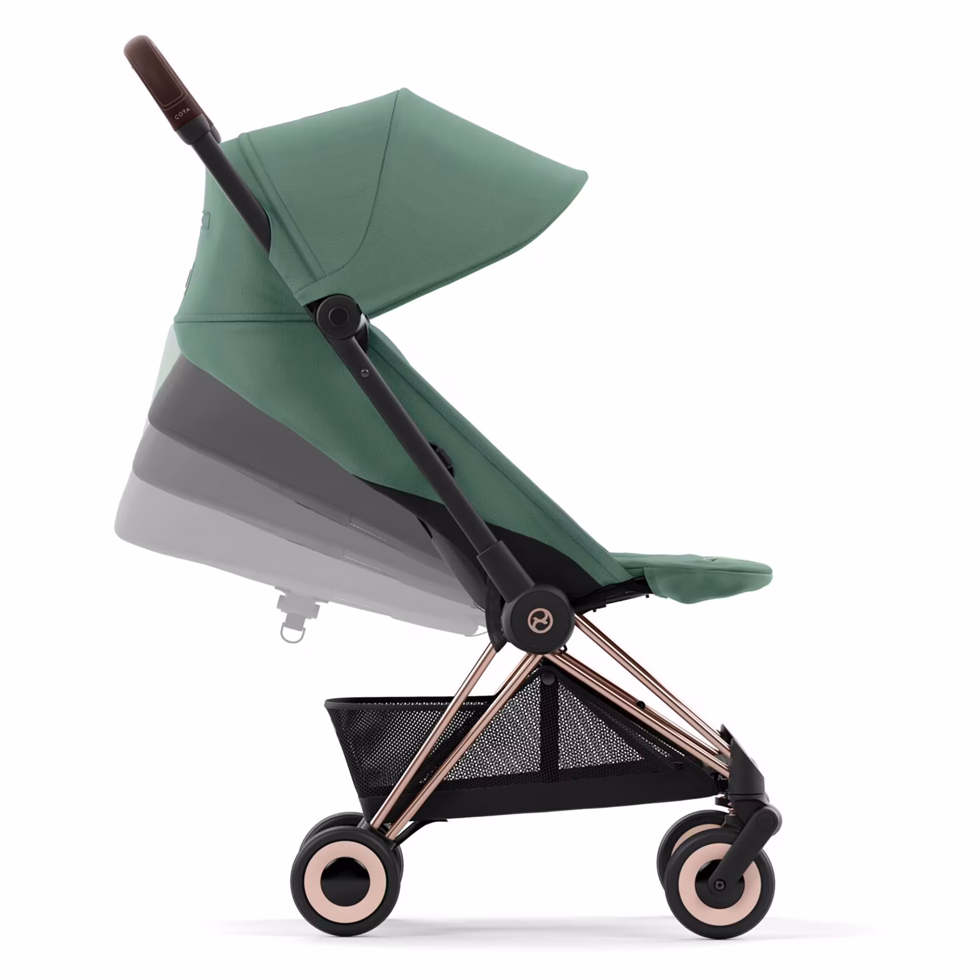 Coya Sepia Black / Rosegold Rahmen - Jamouz