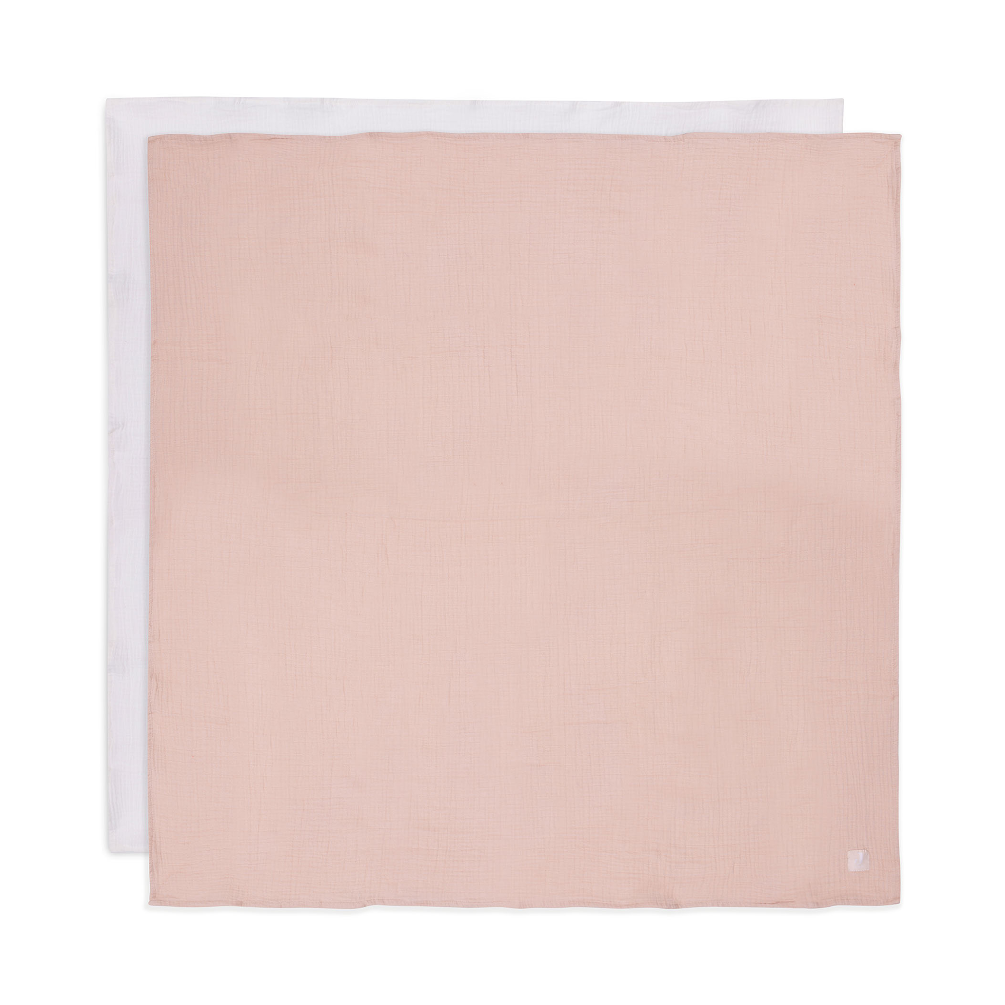 Mulltücher Wild Rose/Ivory 115 x 115 cm - Jamouz