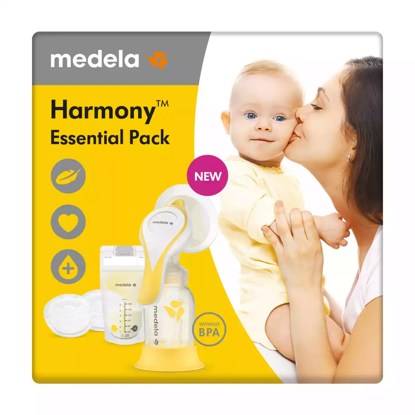 Harmony Flex Hand-Milchpumpe Essential-Set - Jamouz