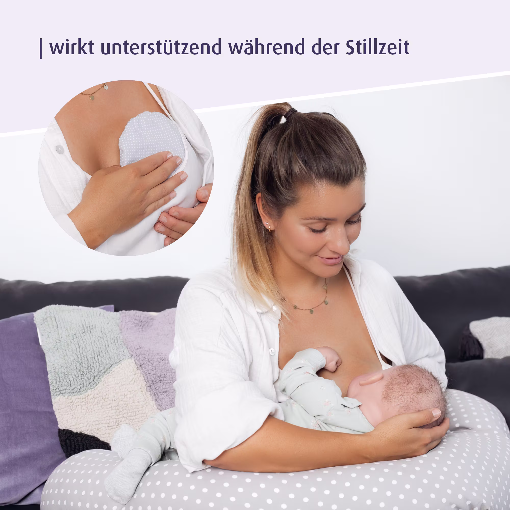 Stillhilfe-Traubenkernkissen - Jamouz