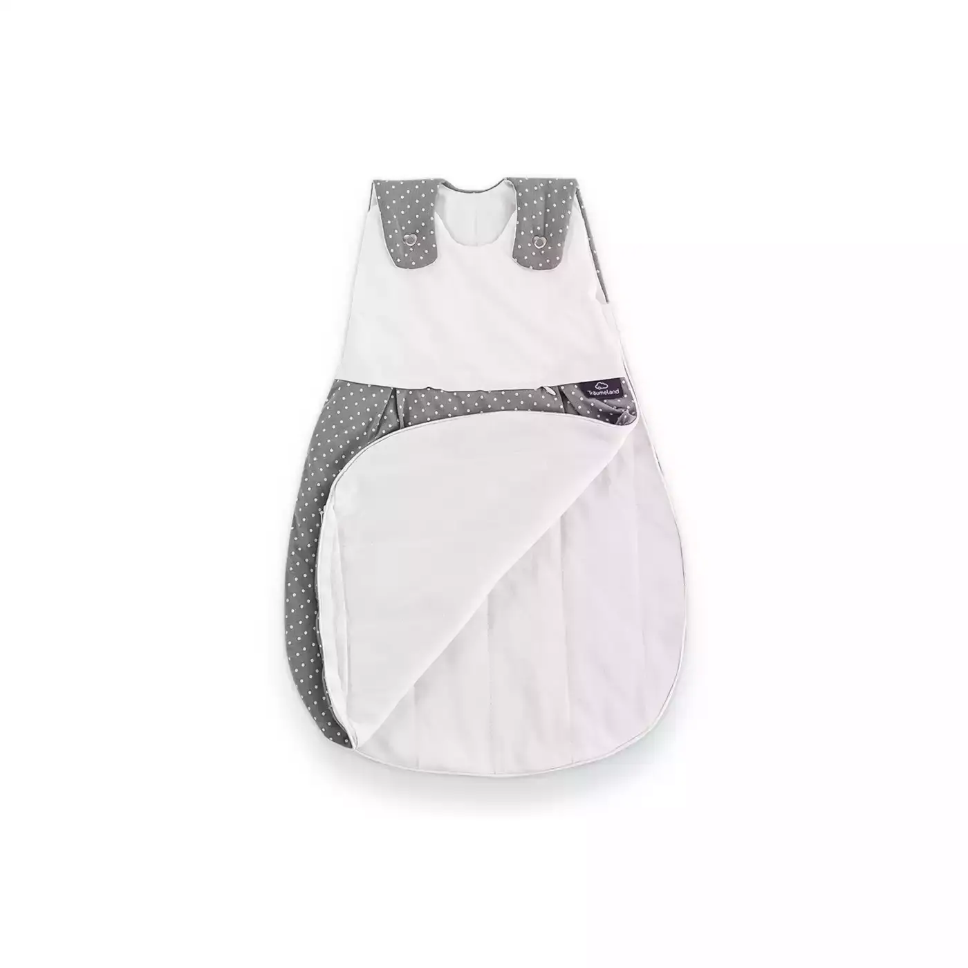 Schlafsack-Set LIEBMICH Pünktchen grau 56/62 - Jamouz