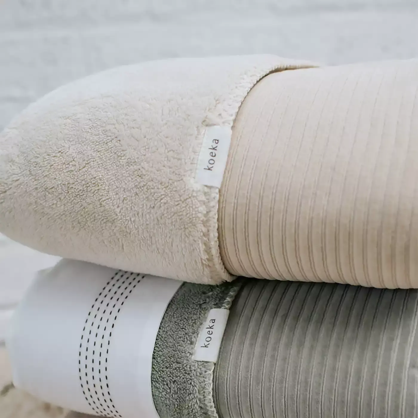 Babydecke Plüsch Vik Sand - Jamouz