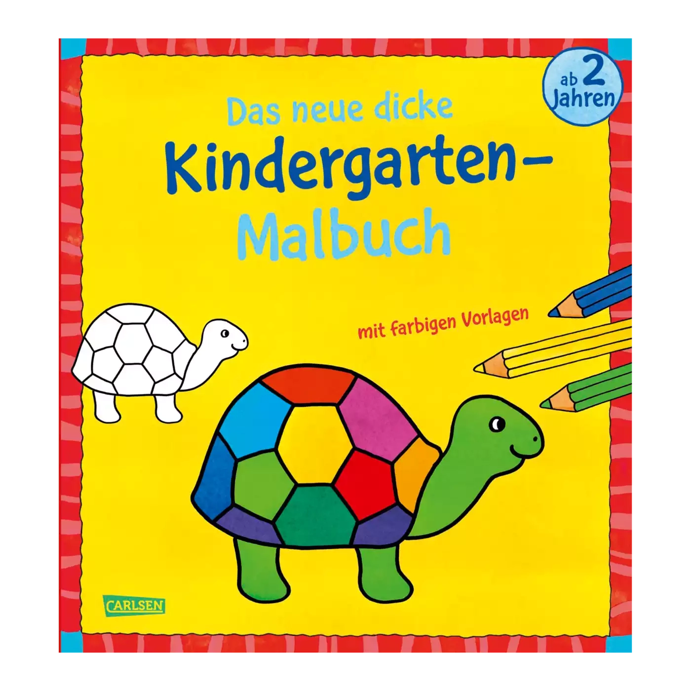 Das neue dicke Kindergarten Malbuch - Jamouz