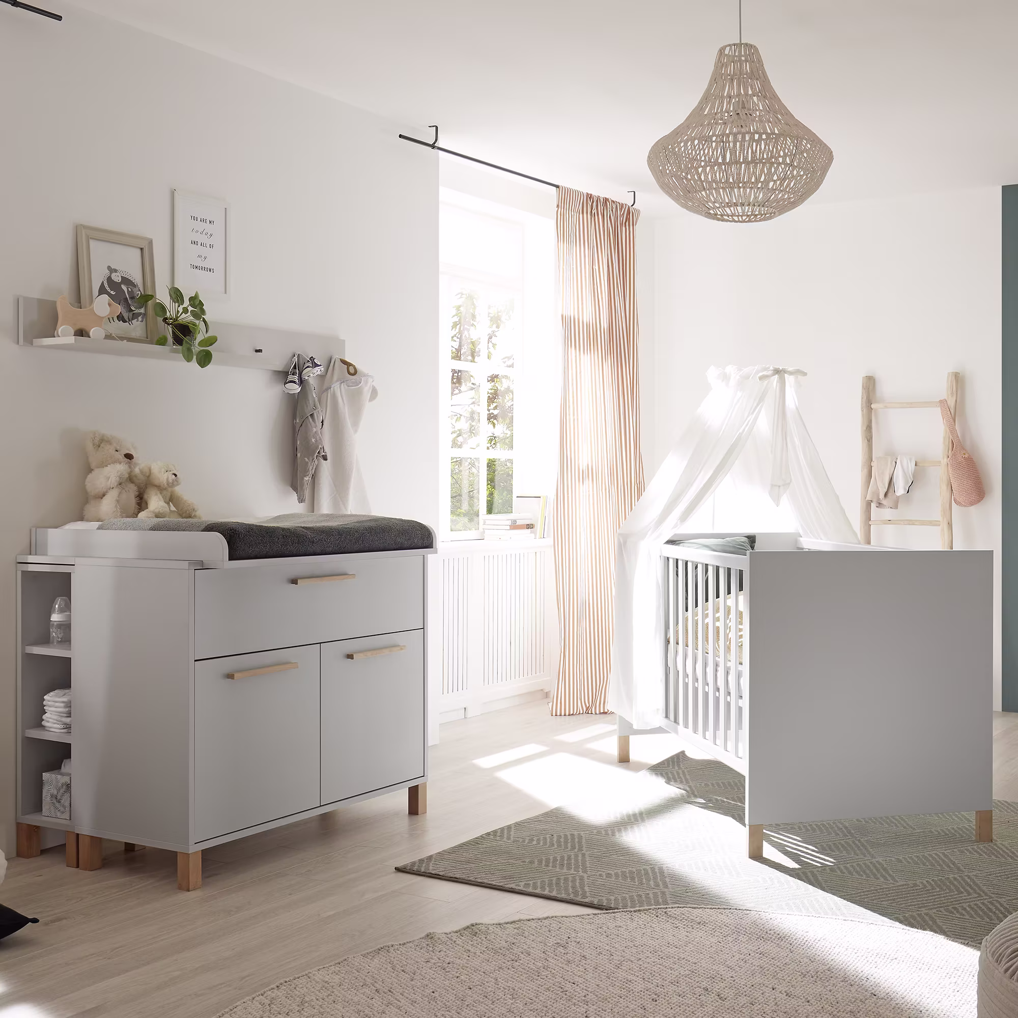 2-teiliges Spar-Set Babyzimmer Olivia - Jamouz
