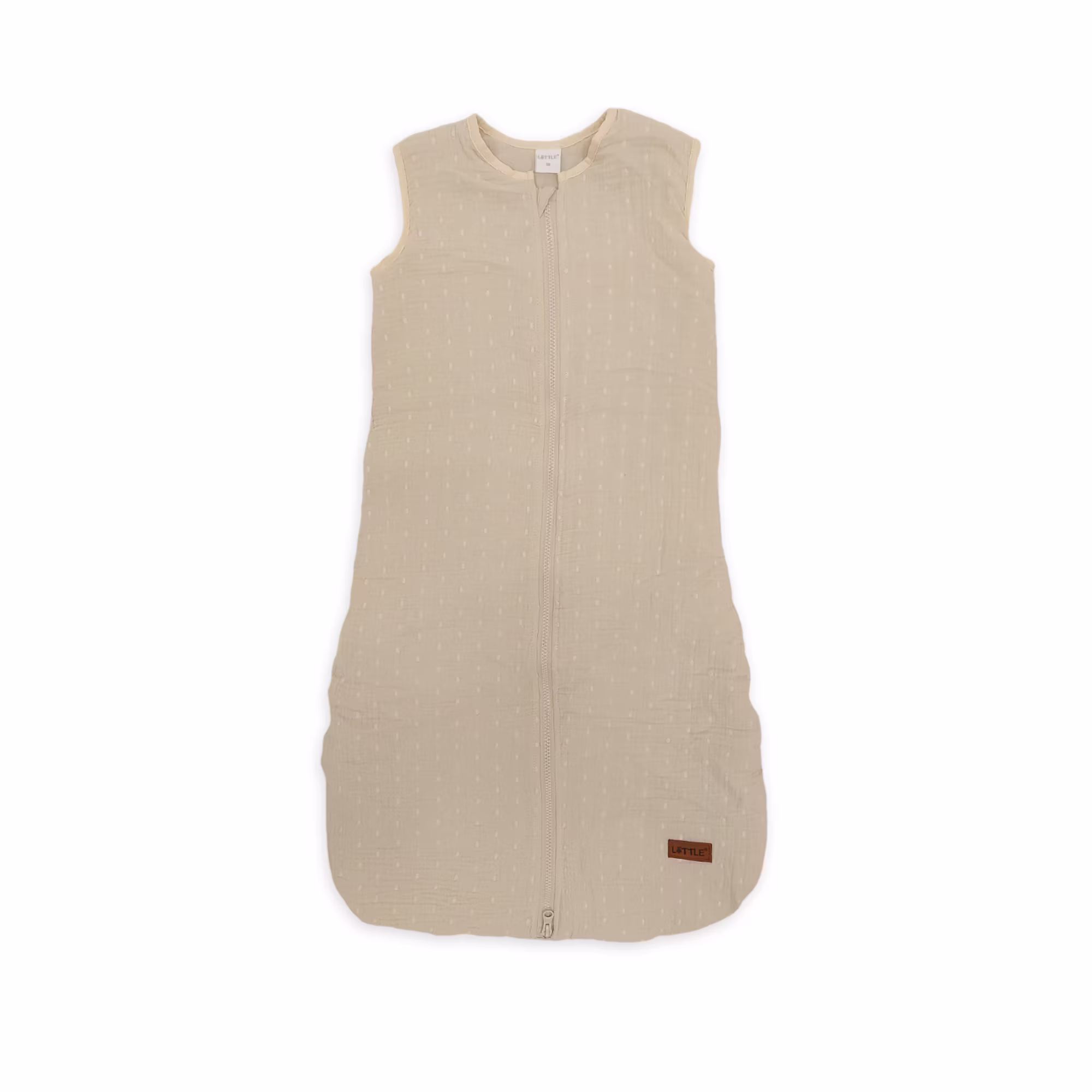 Schlafsack Muslin Crinkle Sandy Beige 110 cm - Jamouz
